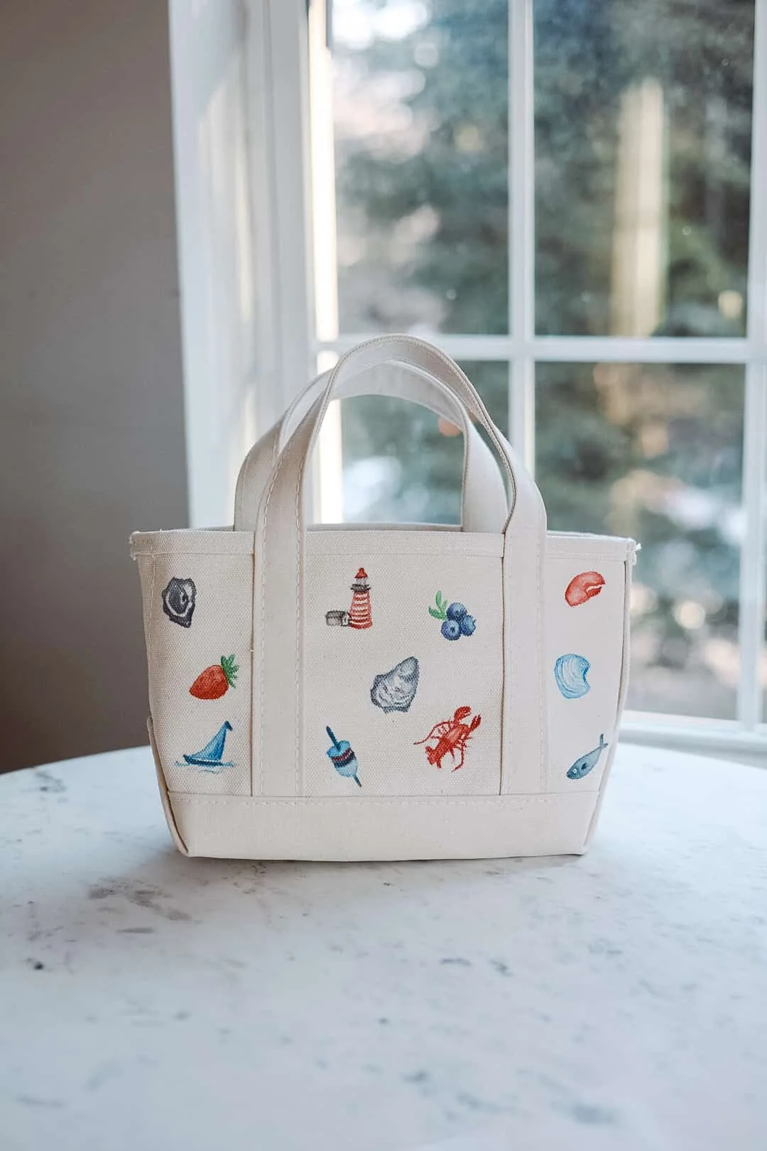 Hand-painted Tote
