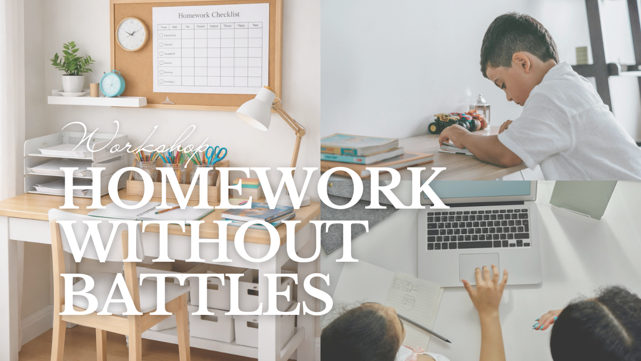 Homework Without Battles: Designing focus-friendly homework environments.