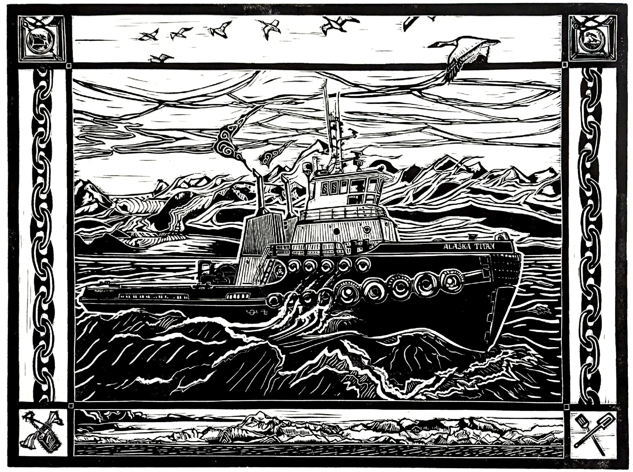 Alaska Titan
2023, 18x24