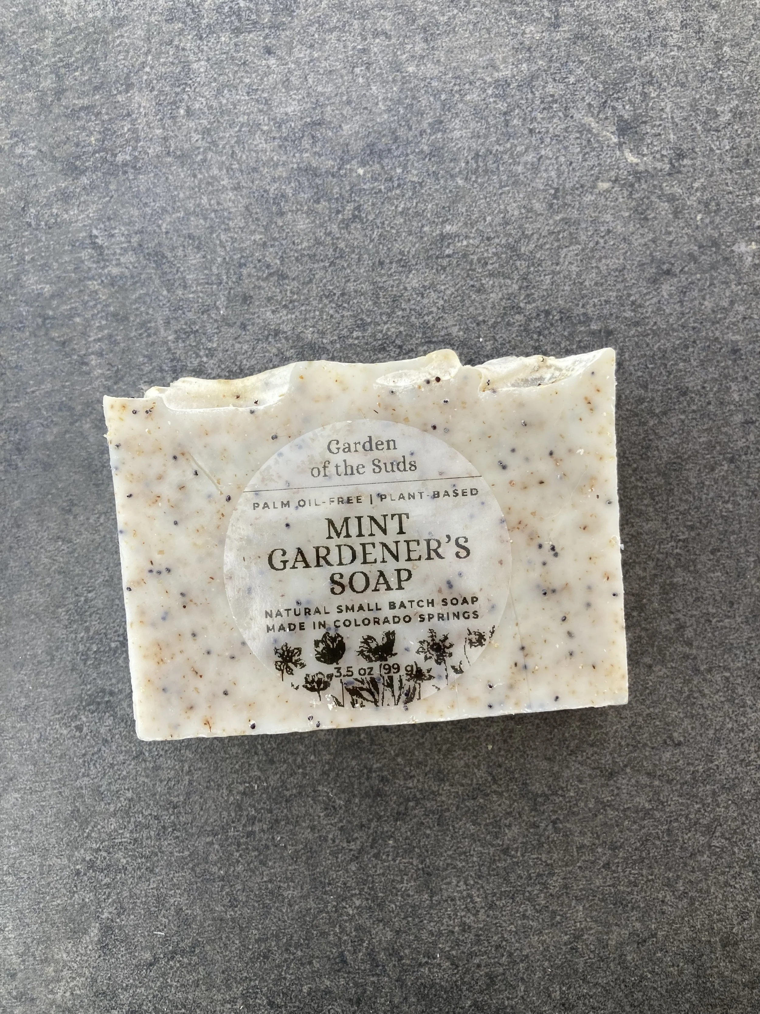 Mint Gardener's Soap
