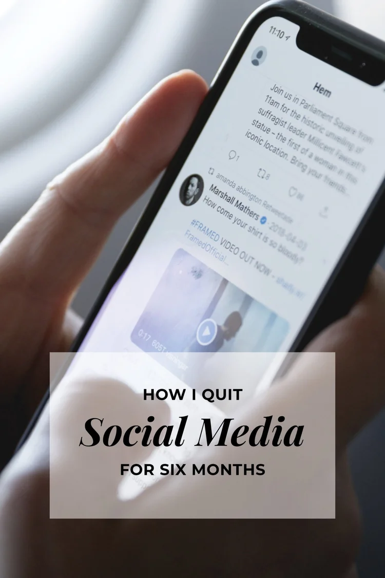 How I Quit Social Media For 6 Months and What It Taught Me — Joel ...