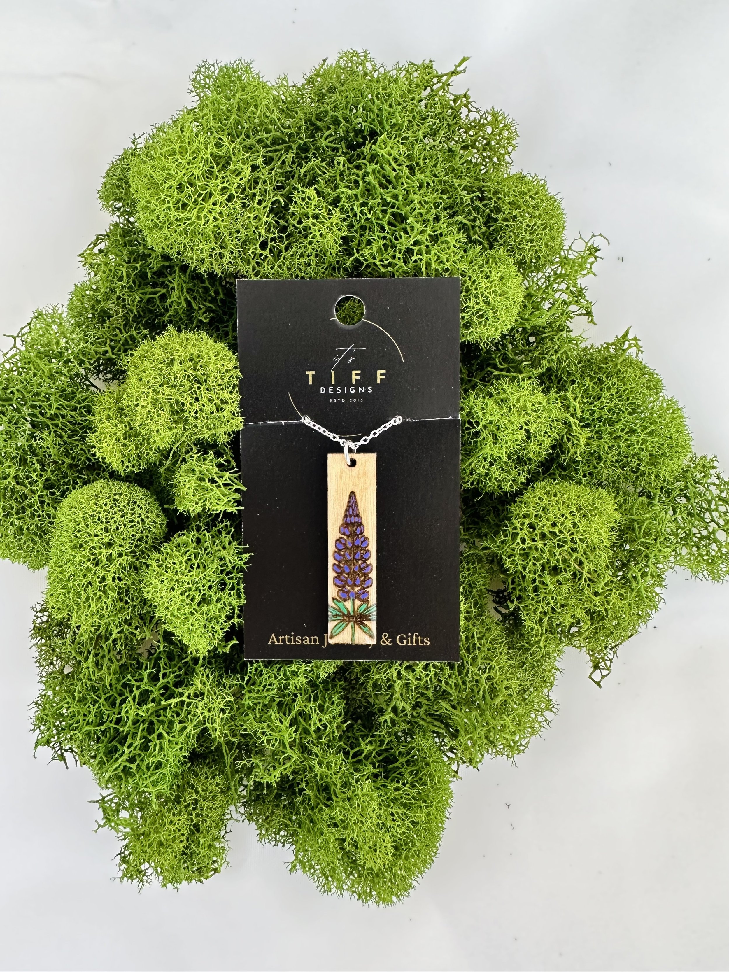 Lupine Bar Necklace