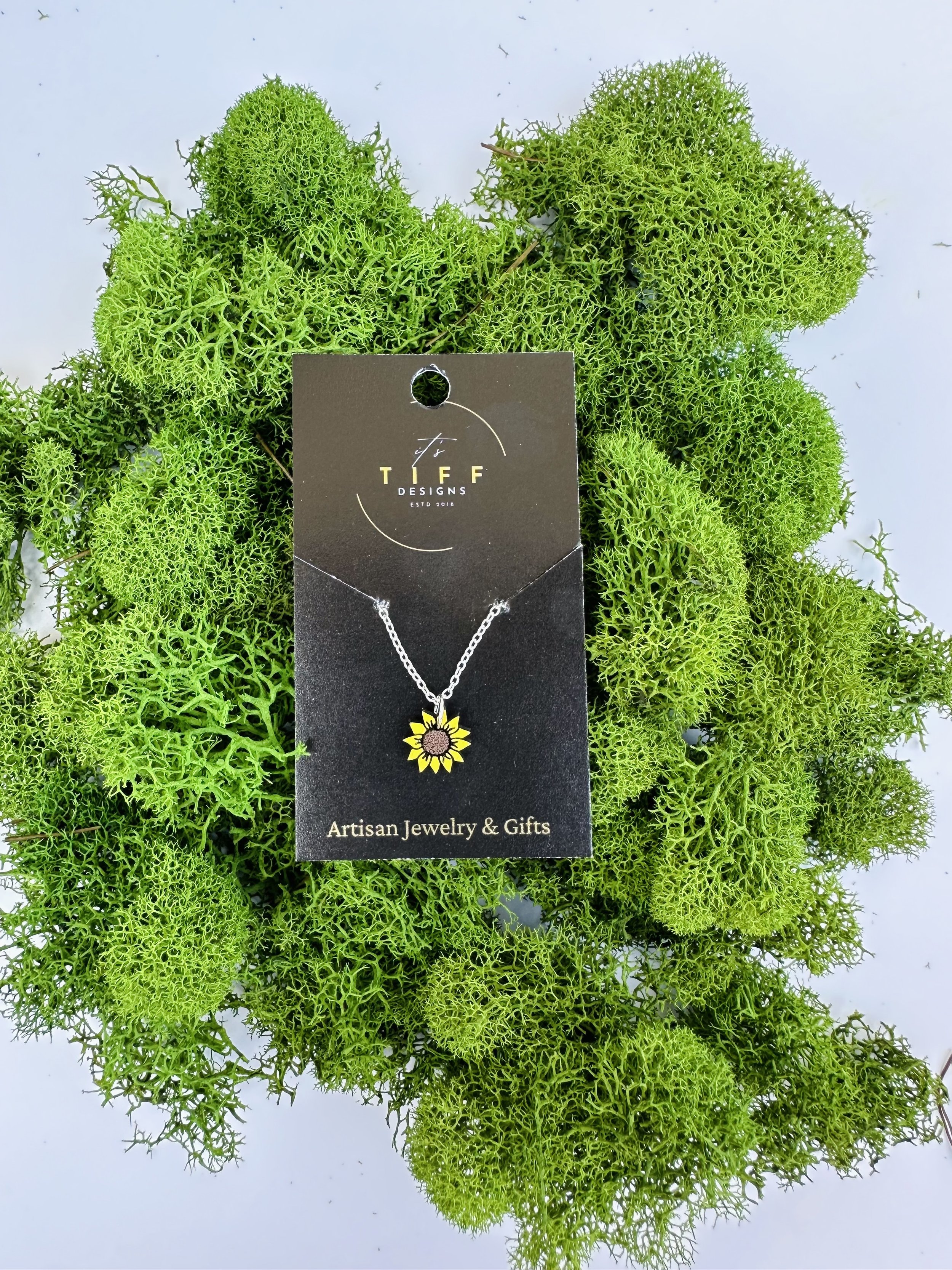 Sunflower Necklace