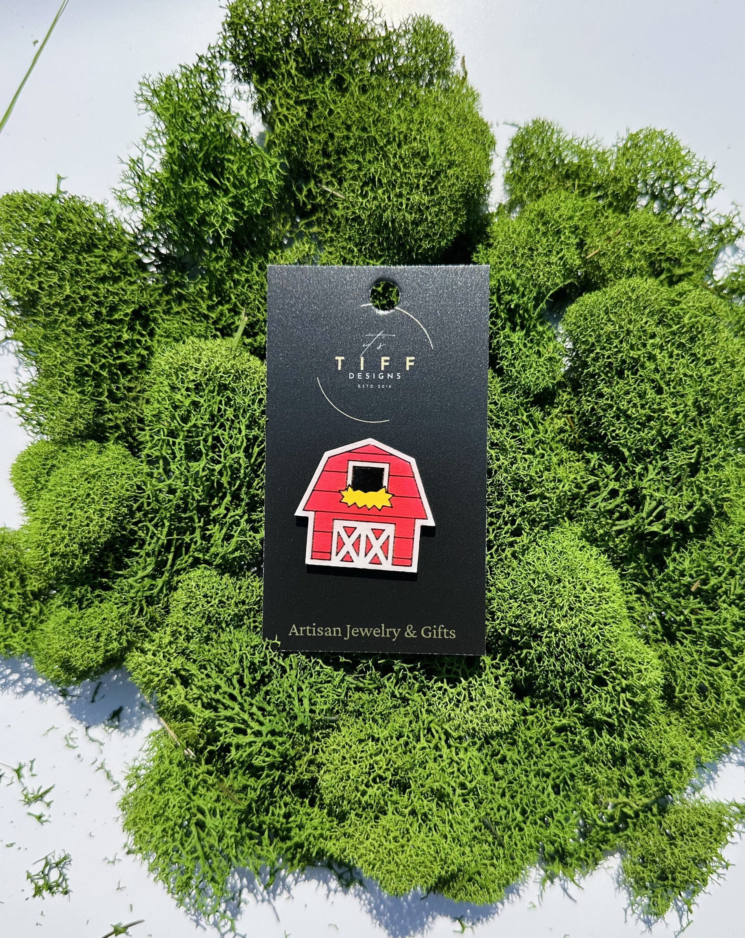 Red Barn Pin