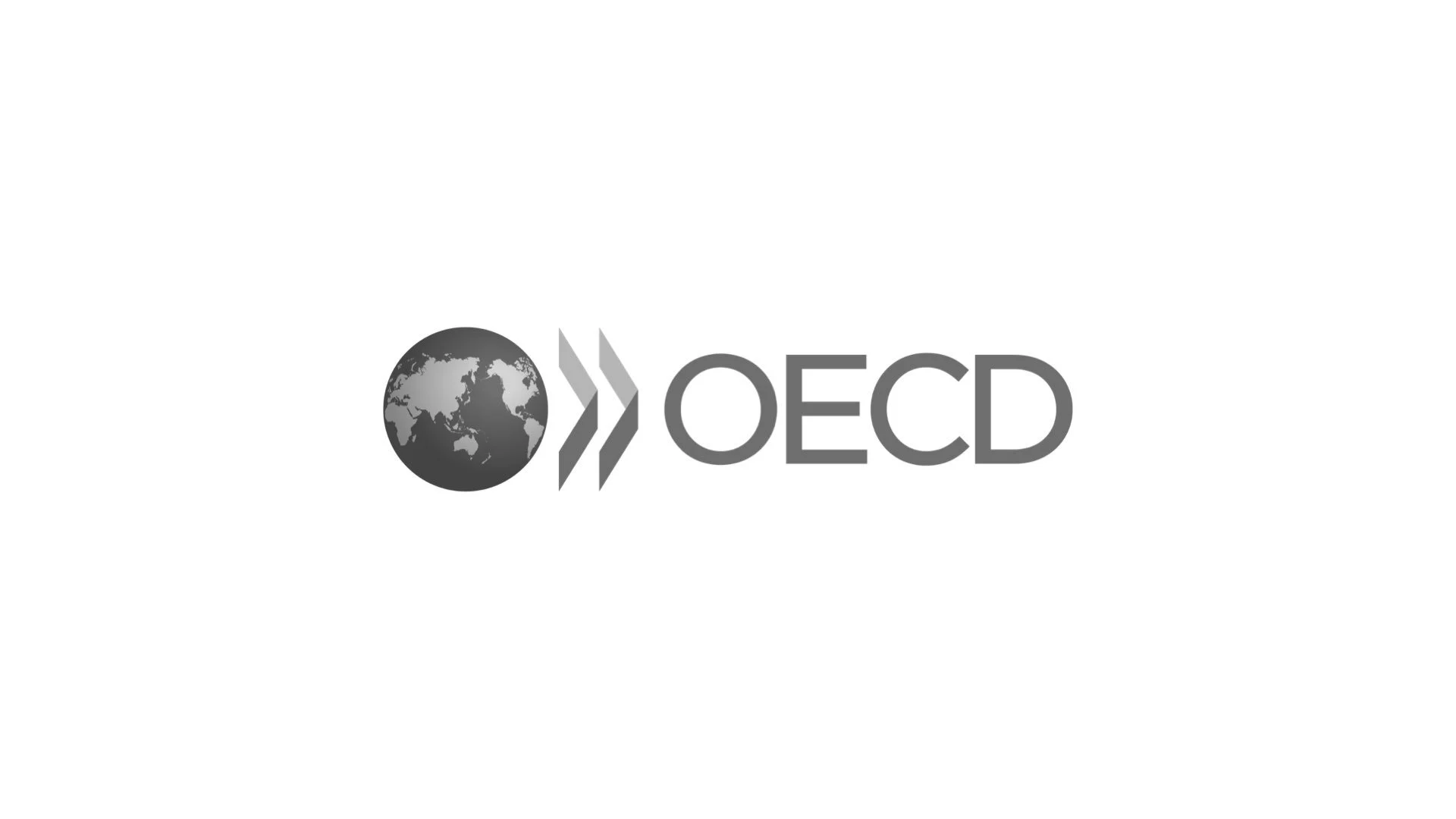 OECD logo with a globe and stylized arrow symbols on a white background.