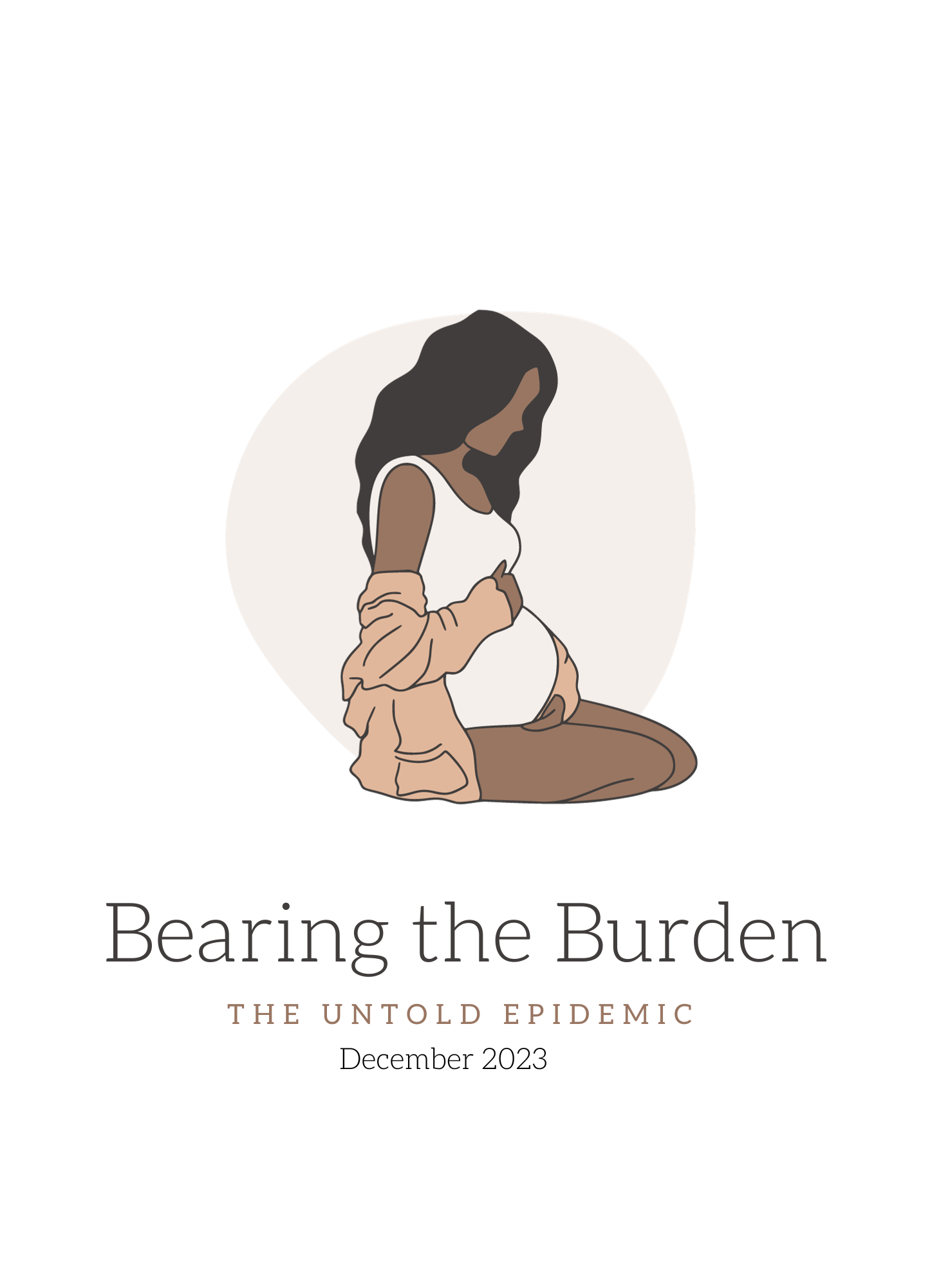 Beige Tan Boho Minimalist Pregnancy Maternity Logo.png