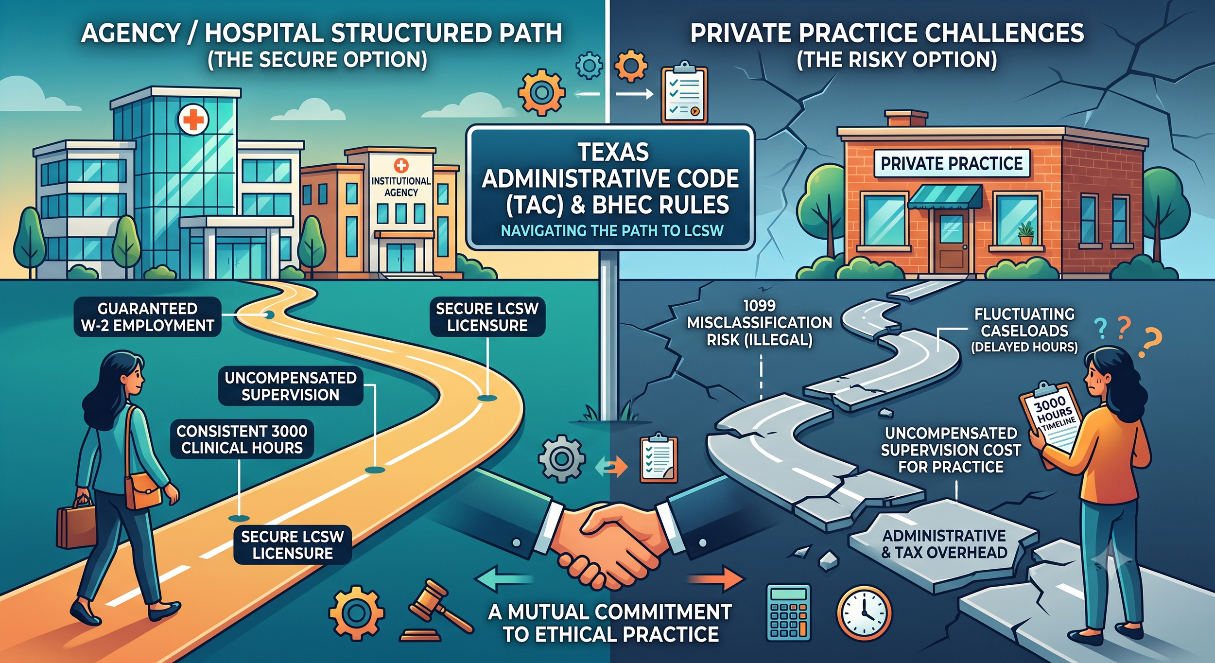 Why Private Practice Is Hard to Break Into as a Texas LMSW: The Regulatory, Business, and Ethical Realities