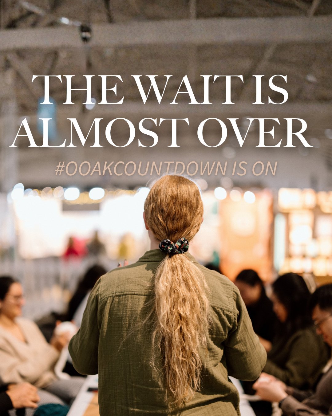 23 DAYS UNTIL SHOWTIME, BABY 🎬⁠
⁠
The countdown is officially on! It's only a few short weeks until we will be back at the One of a Kind Winter Show, and we are feeling excited, hopeful, and maybe even a little stressed as we anticipate opening day!