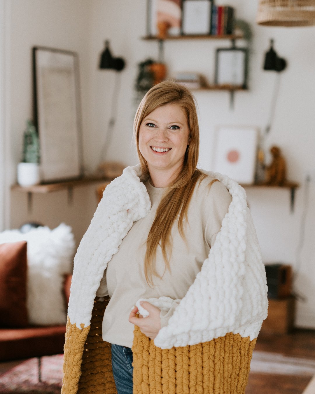 #BECAUSEOFOOAK ⁠
⁠
The One of a Kind Show truly changed everything for me. What started as a dream and a few cozy blankets for family members turned into a full-time business after my very first OOAK show. ✨⁠
⁠
This show didn&rsquo;t just help my bus