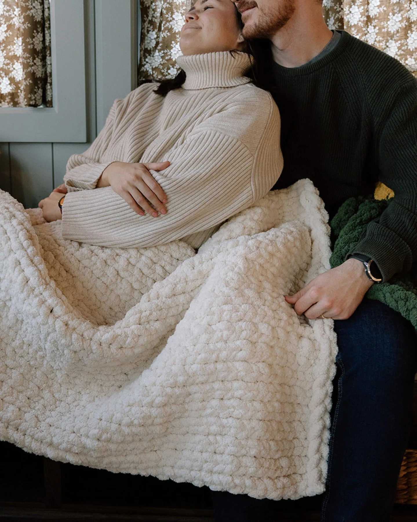 The leaves are going to start turning soon, the air will get a little crisper, and cozy season will be calling our names 🍂🤍⁠
⁠
But will you be ready to pick up the phone?⁠
⁠
Fall is our busiest season for a reason. These handcrafted blankets don't 