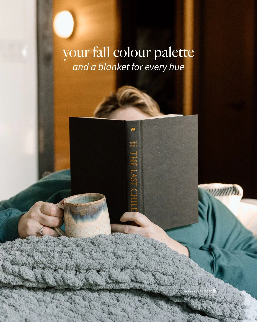 Consider this your fall colour palette. 🤎⁠
⁠
Four colours we can&rsquo;t get enough of this season, and all the Nicnakknits designs you can find them in (because sometimes you know the colour you want before you know the blanket).⁠
⁠
So add a little