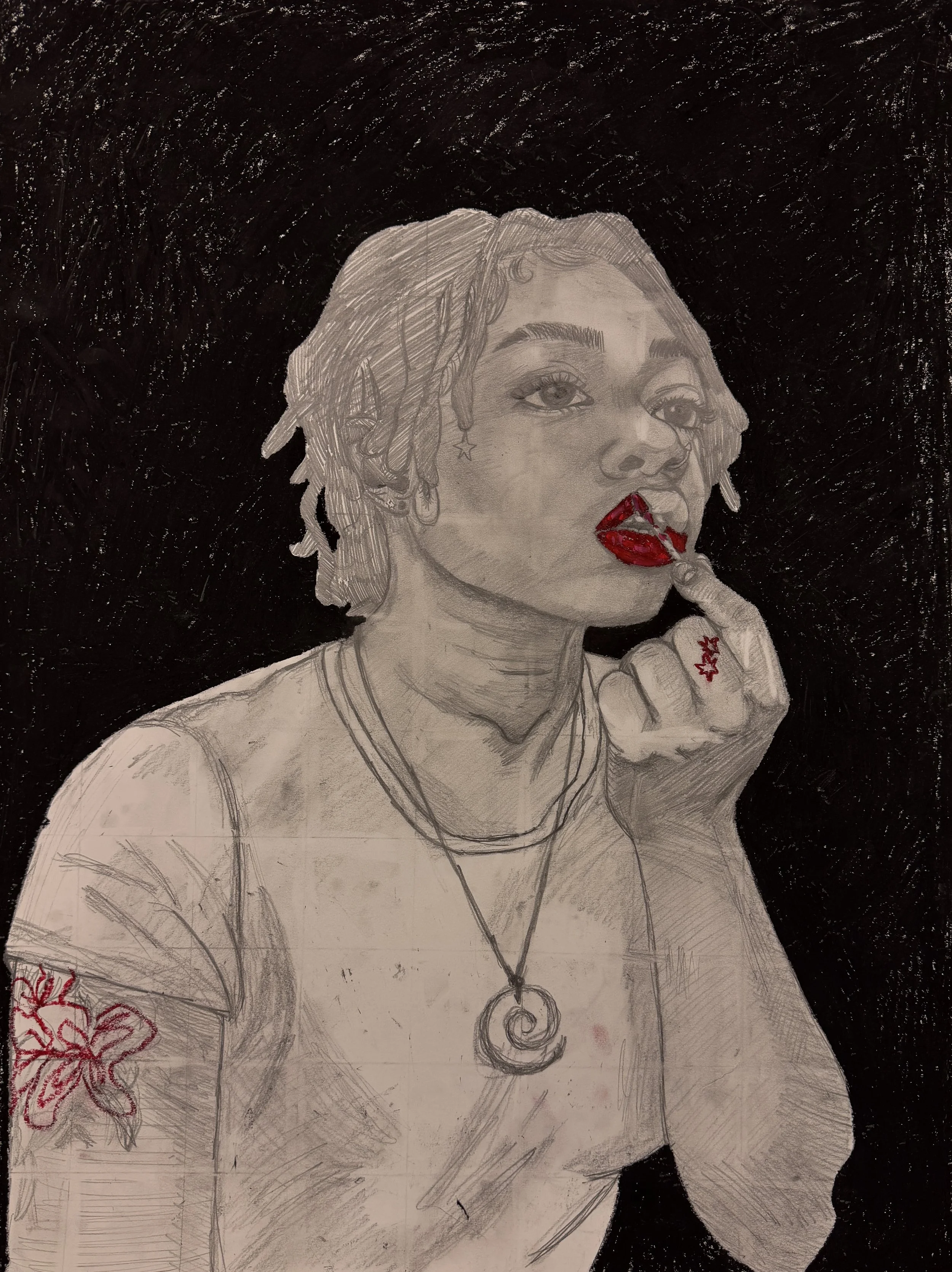 Portrait #1 Jainiyiah Parris, Fall 2025