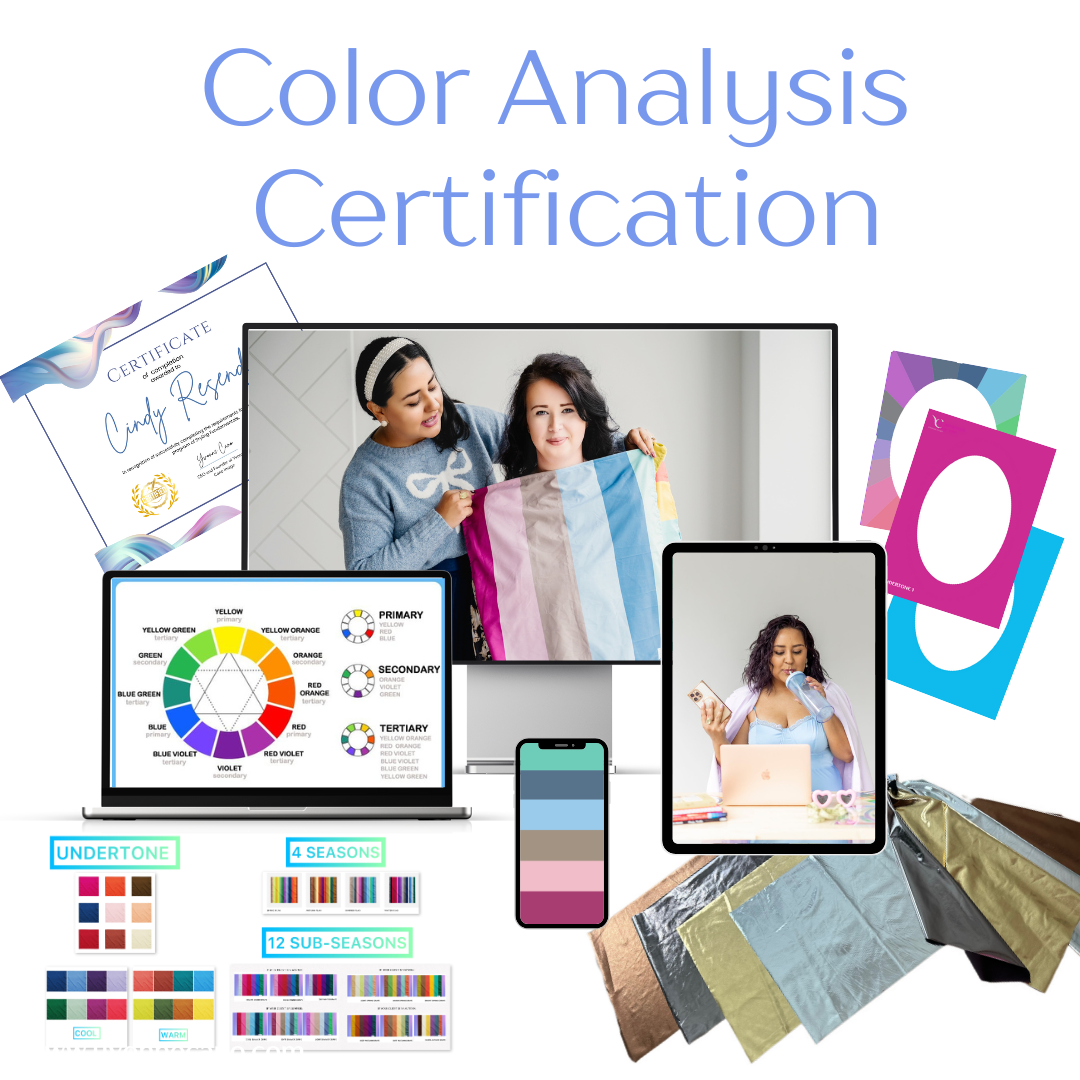 Color analysis certification BY YVONNE CANO