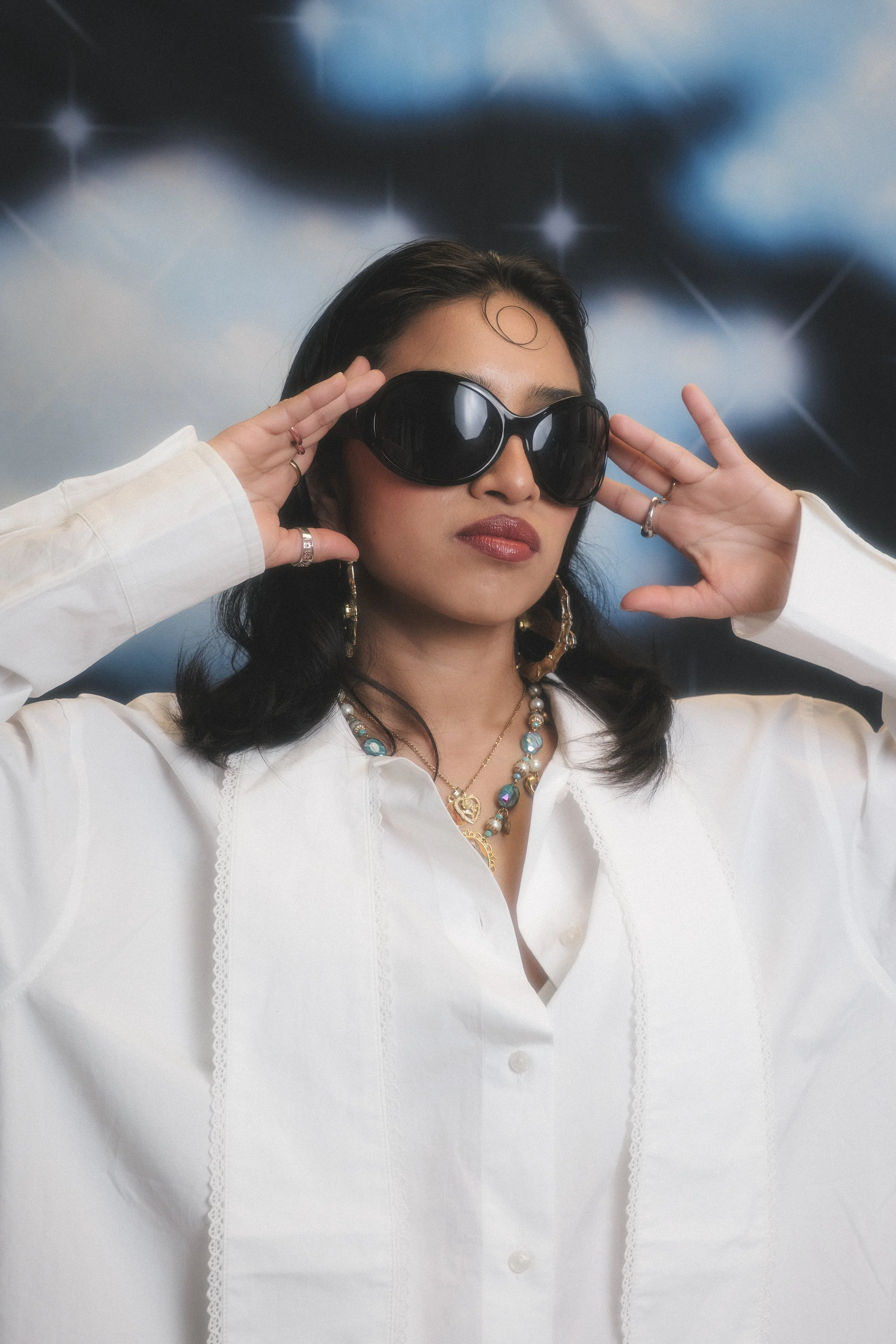 Paloma Ribbon Tie Shirt