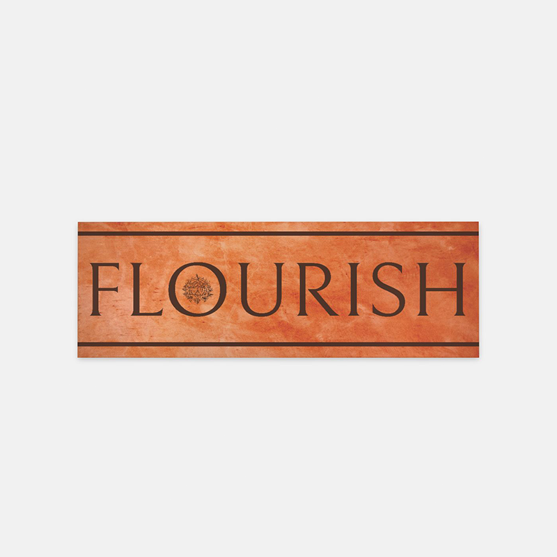 Flourish Scarf ⬩ Ochre