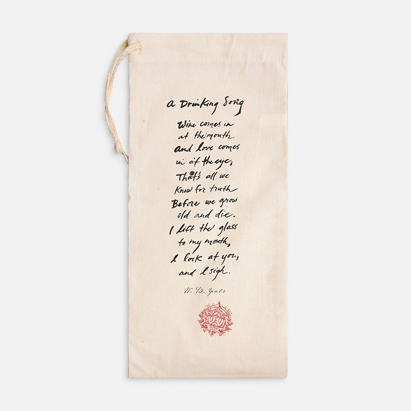Drinking Song Wine Bag