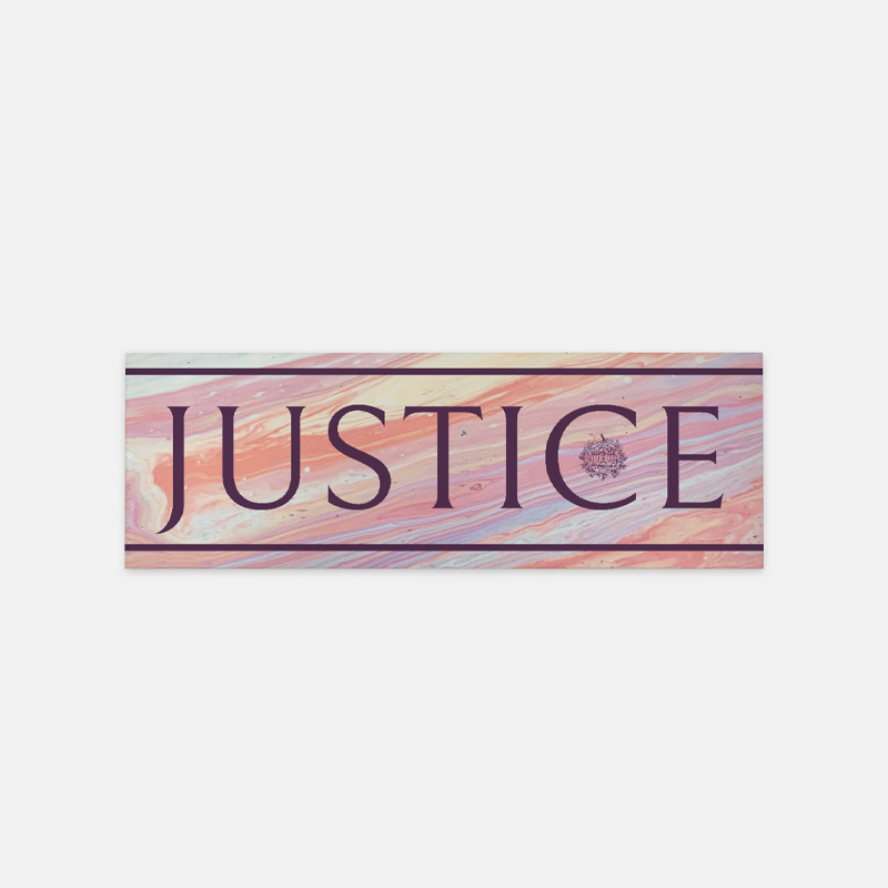 Justice Scarf ⬩ Plum