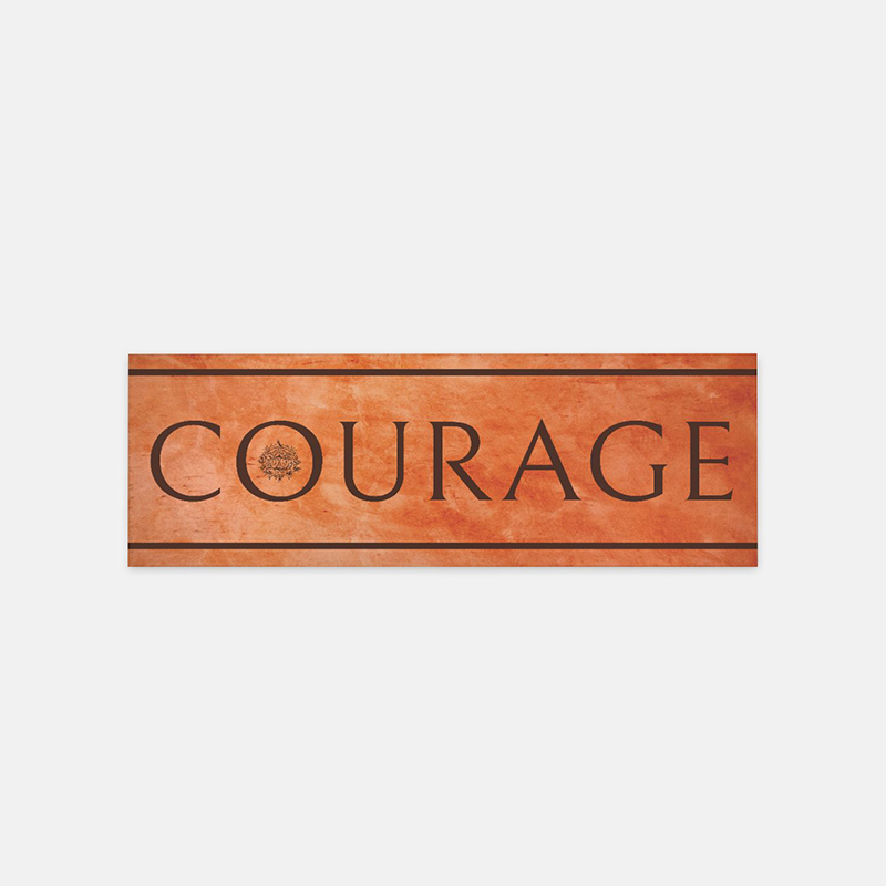 Courage Scarf ⬩ Ochre