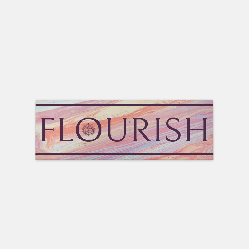Flourish Scarf ⬩ Plum