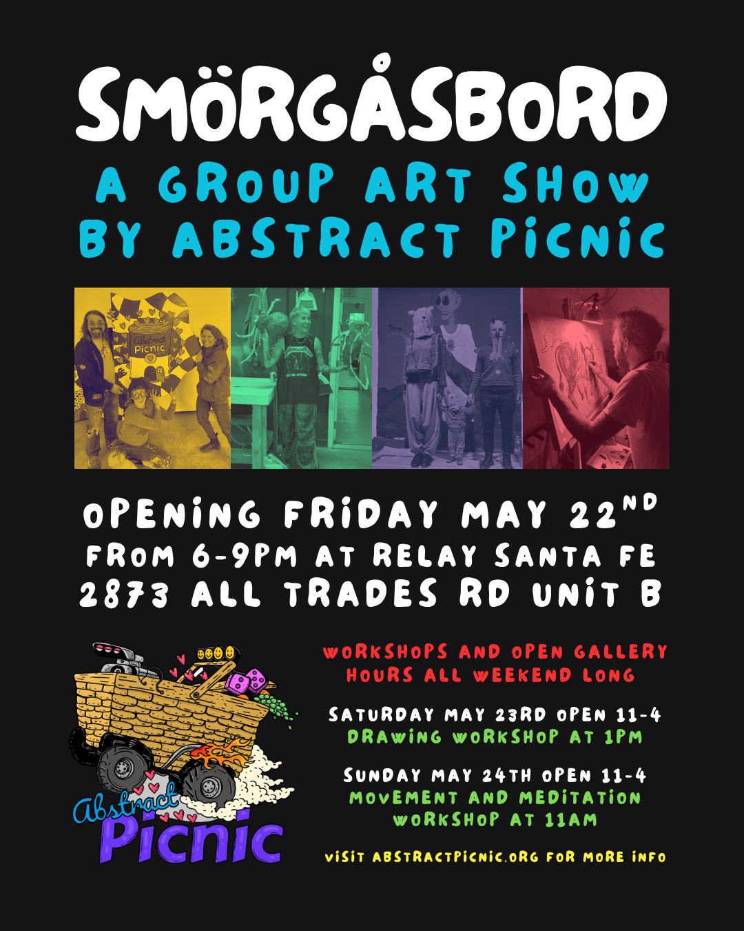 Smörgåsbord Group Art Show 26'