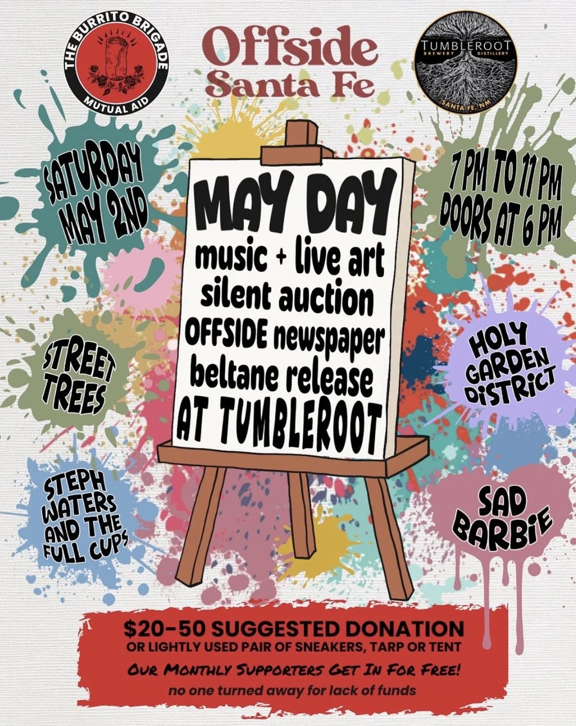 May Day Mutual Aid Benefit 26'