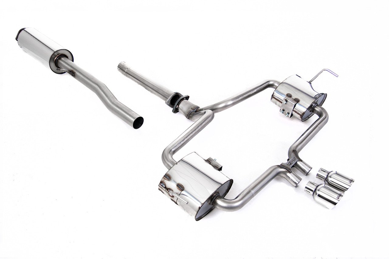 Miltek resinated cat back exhaust system