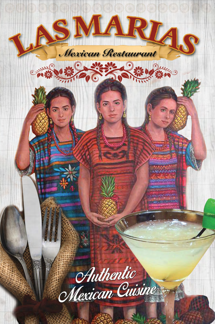 Menu — Las Marias Mexican Restaurant
