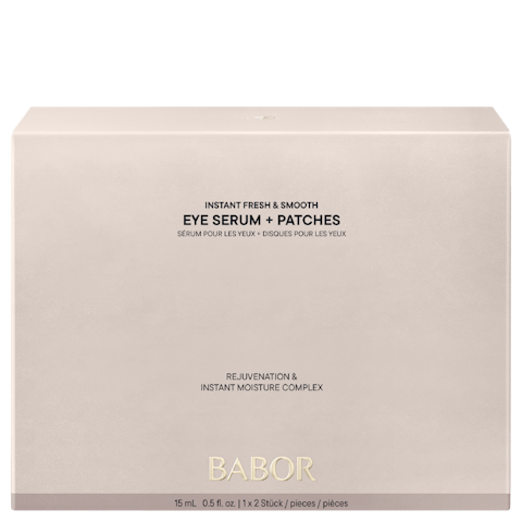 Dr. Babor Instant Fresh & Smooth Eye Serum + Patches