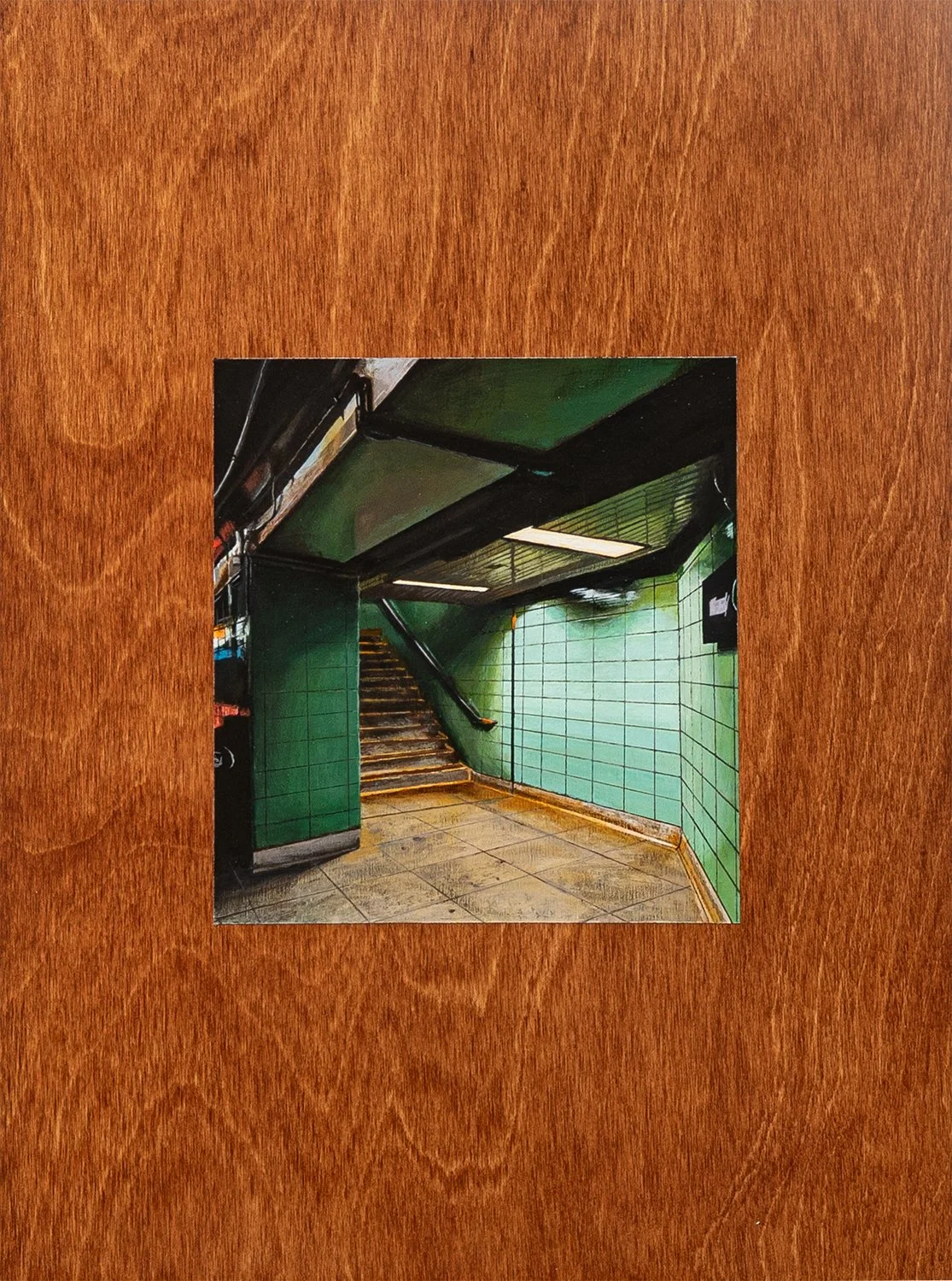 THE GREEN LINE
16 x 12 IN.