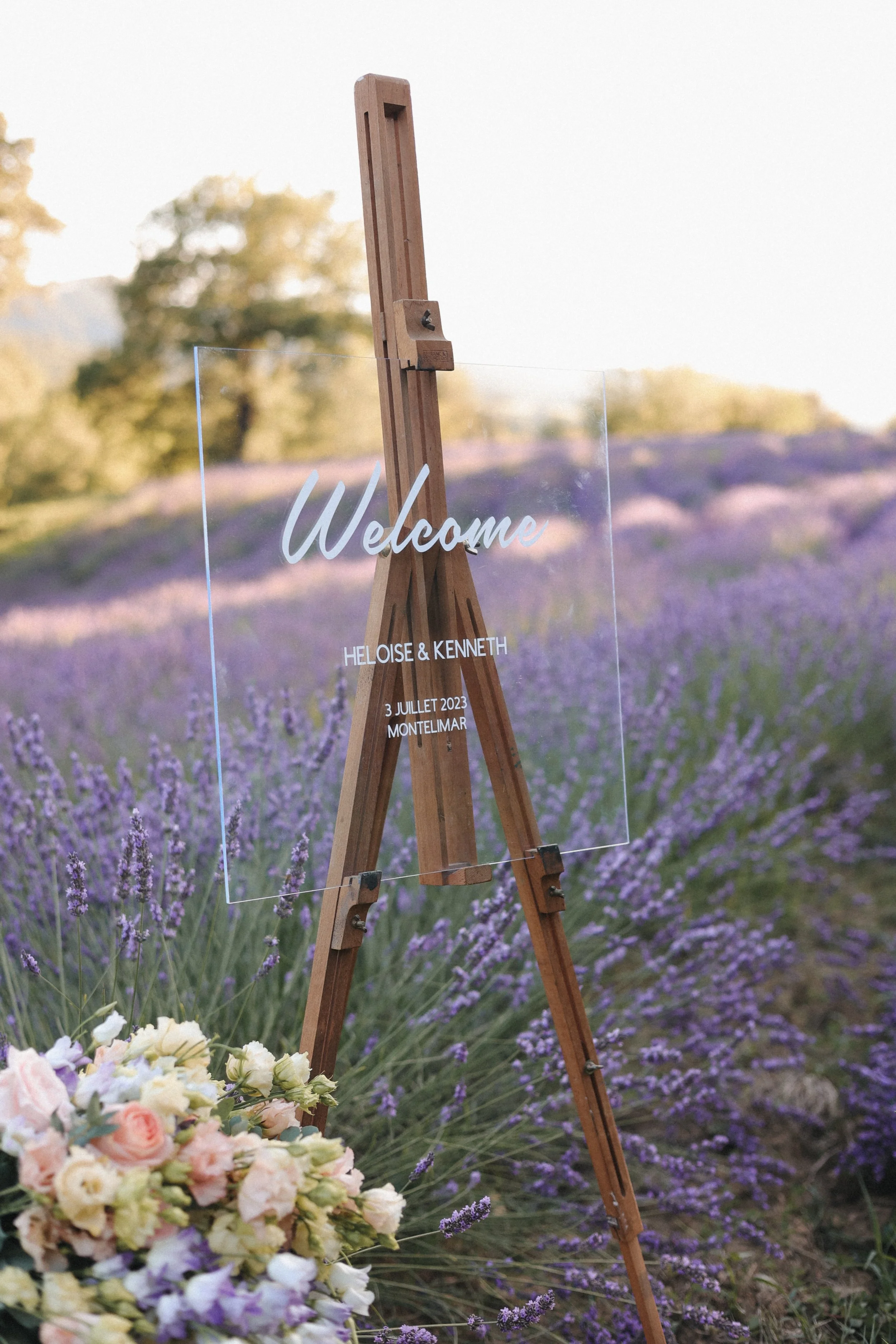 panneau bienvenue personnalisé