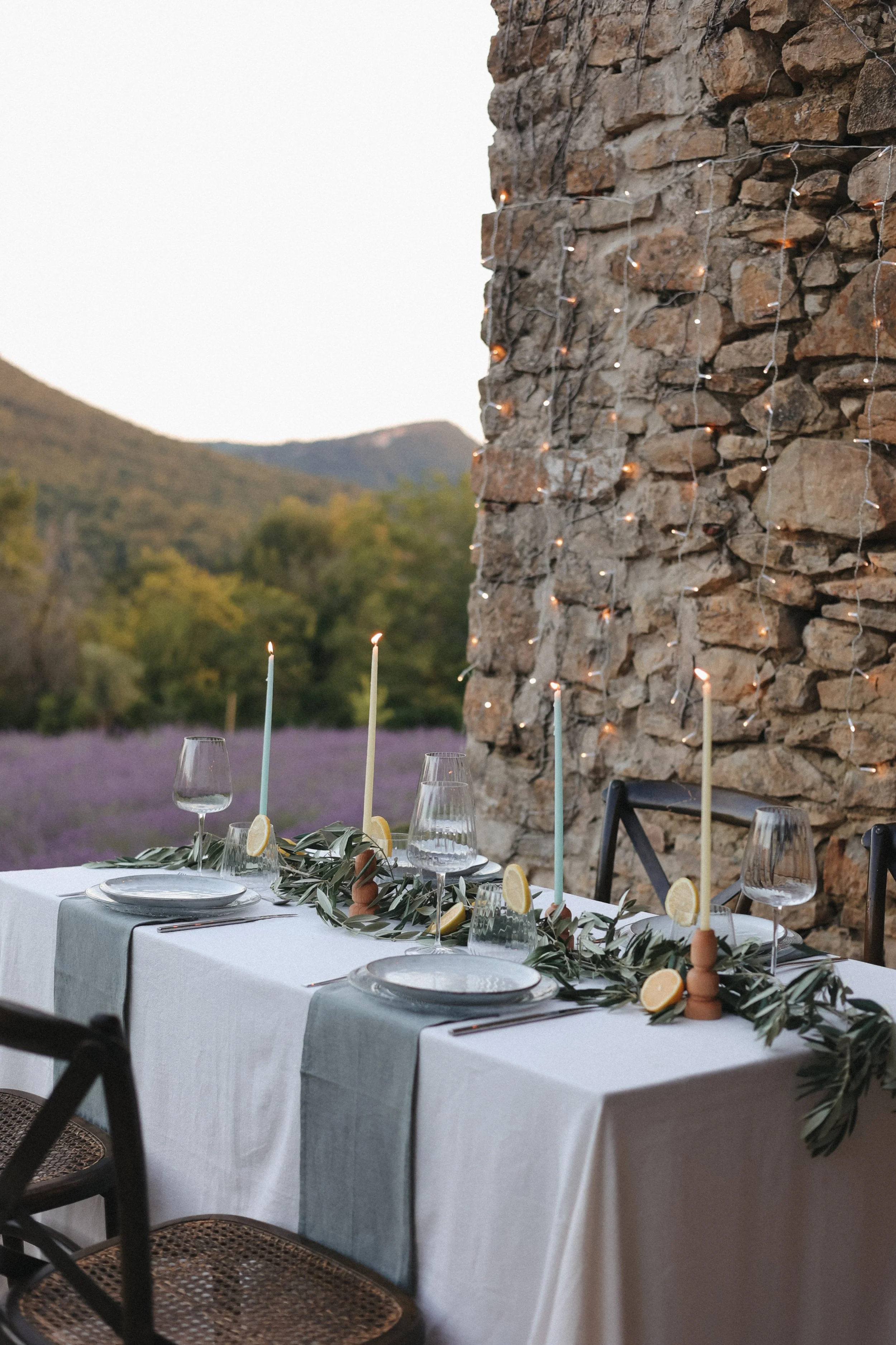 décoration mariage provencale