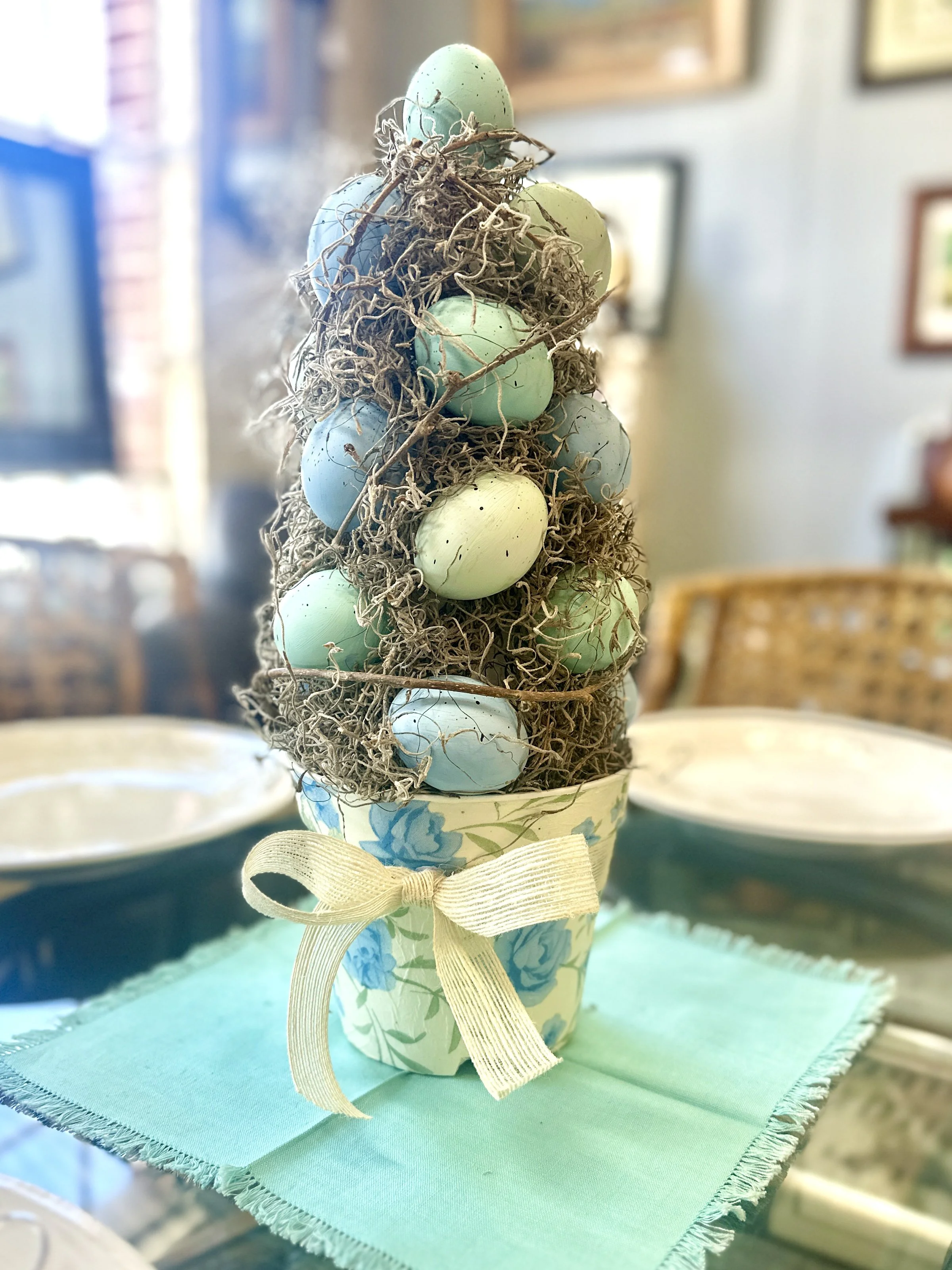 Springtime Egg Topiary