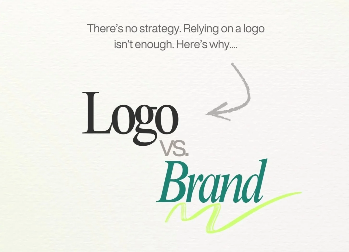 What’s The Difference? Logo Vs Brand
