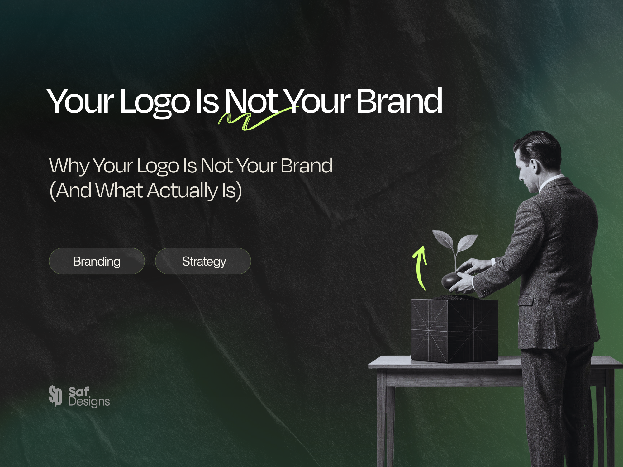 Why Your Logo Is Not Your Brand (And What Actually Is)