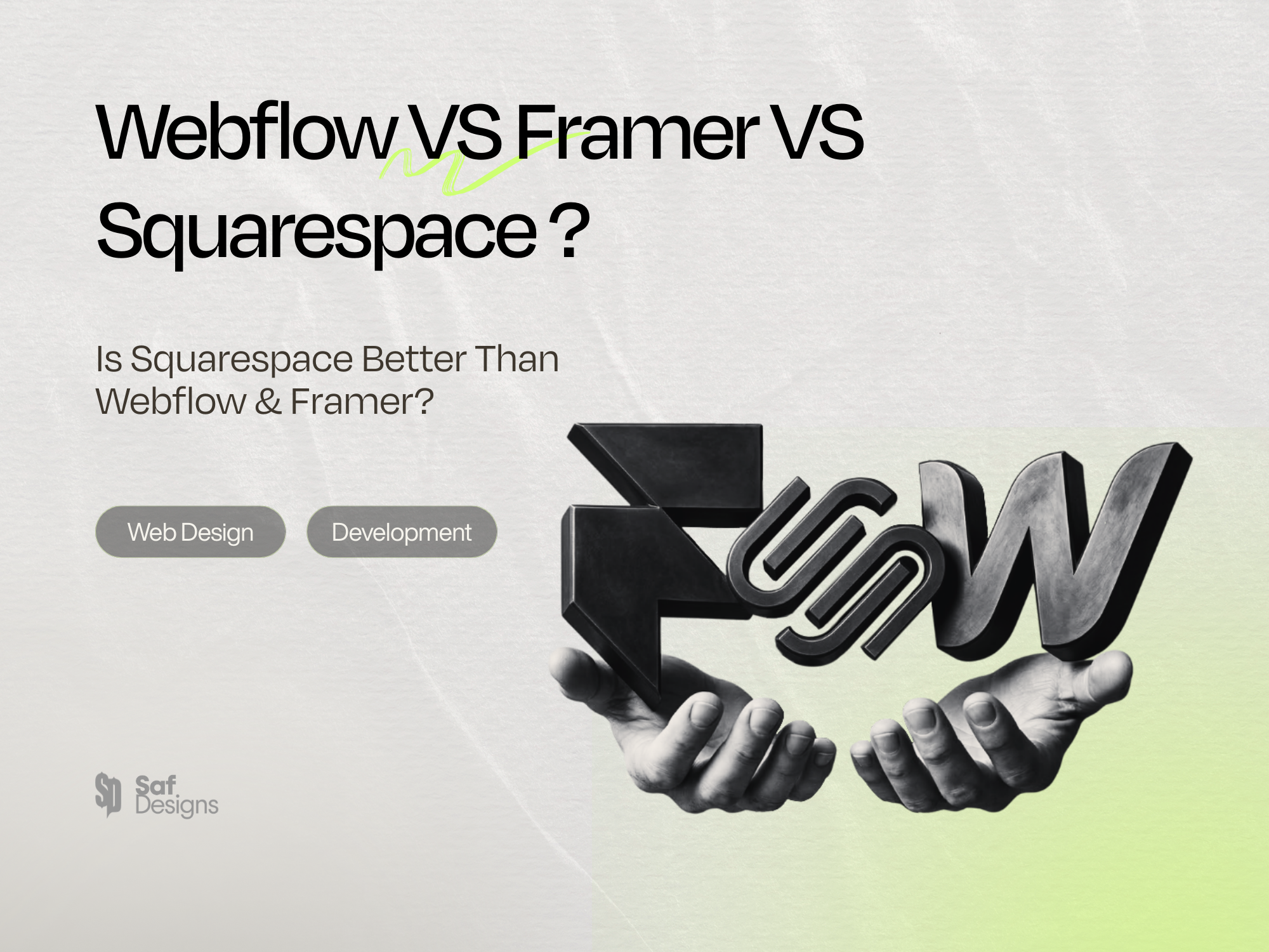 Is Squarespace Better Than Webflow &amp; Framer? 2026