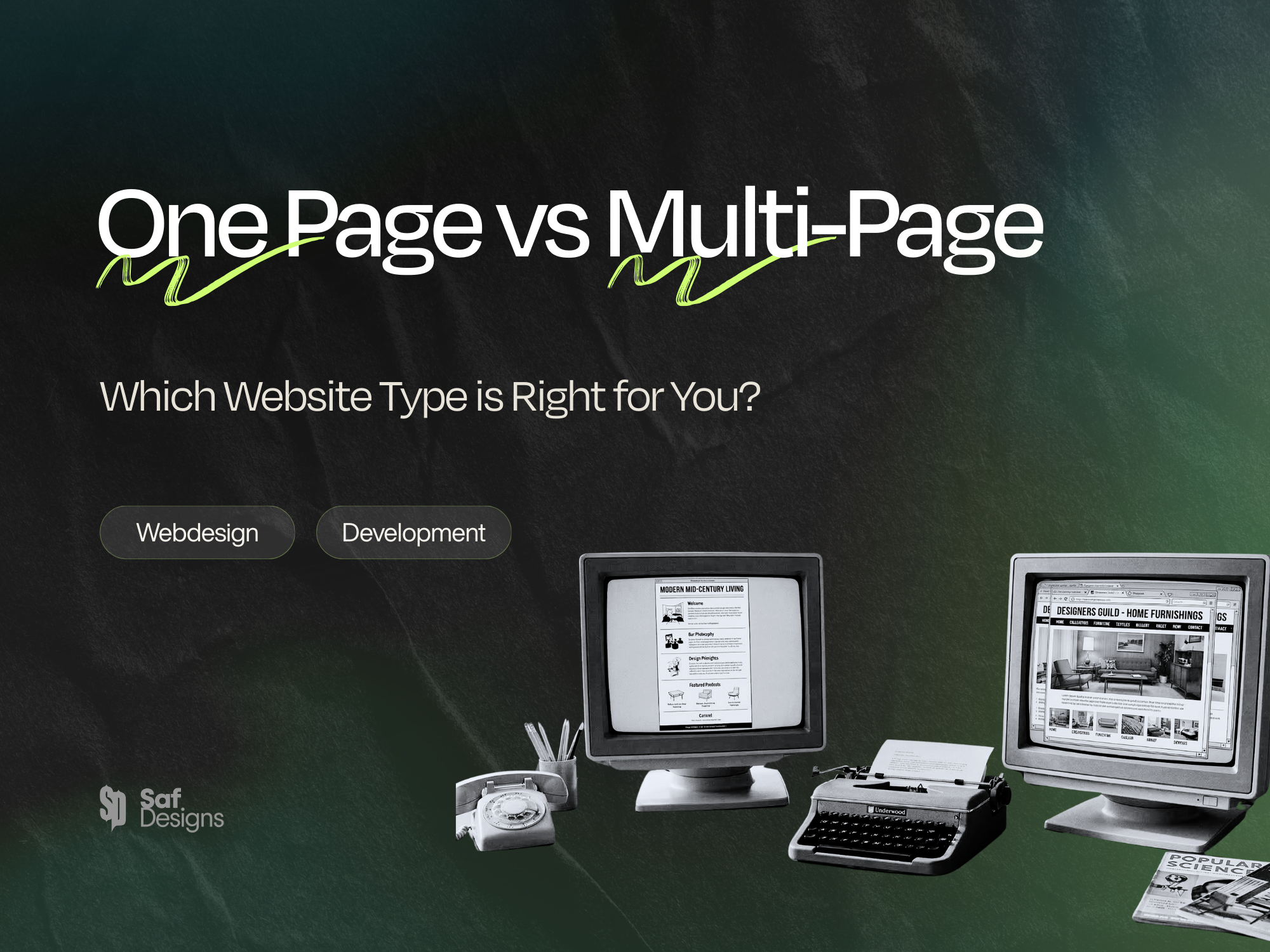 One Page vs Multi-Page: Which Website is Right for You?