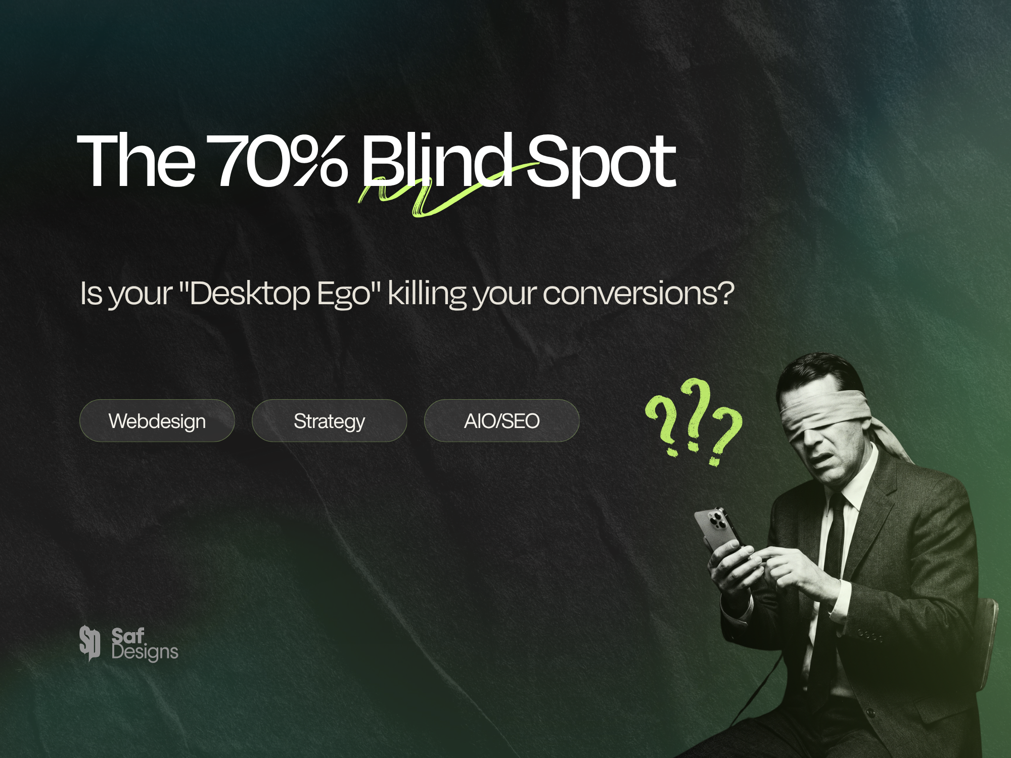 The 72% Blind Spot: Is Your "Desktop Ego" Killing Your Brand Authority?