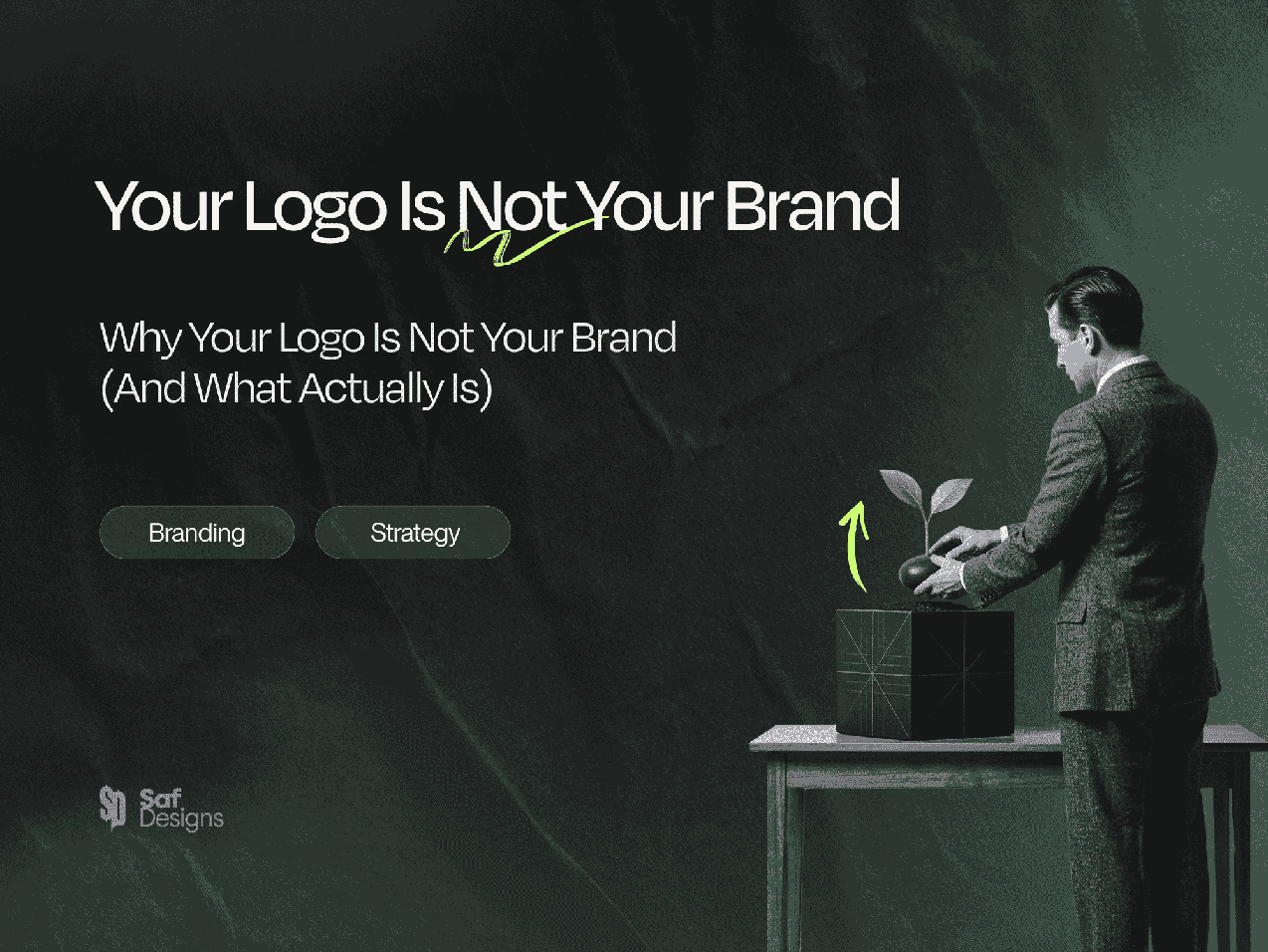 Why Your Logo Is Not Your Brand (And What Actually Is)