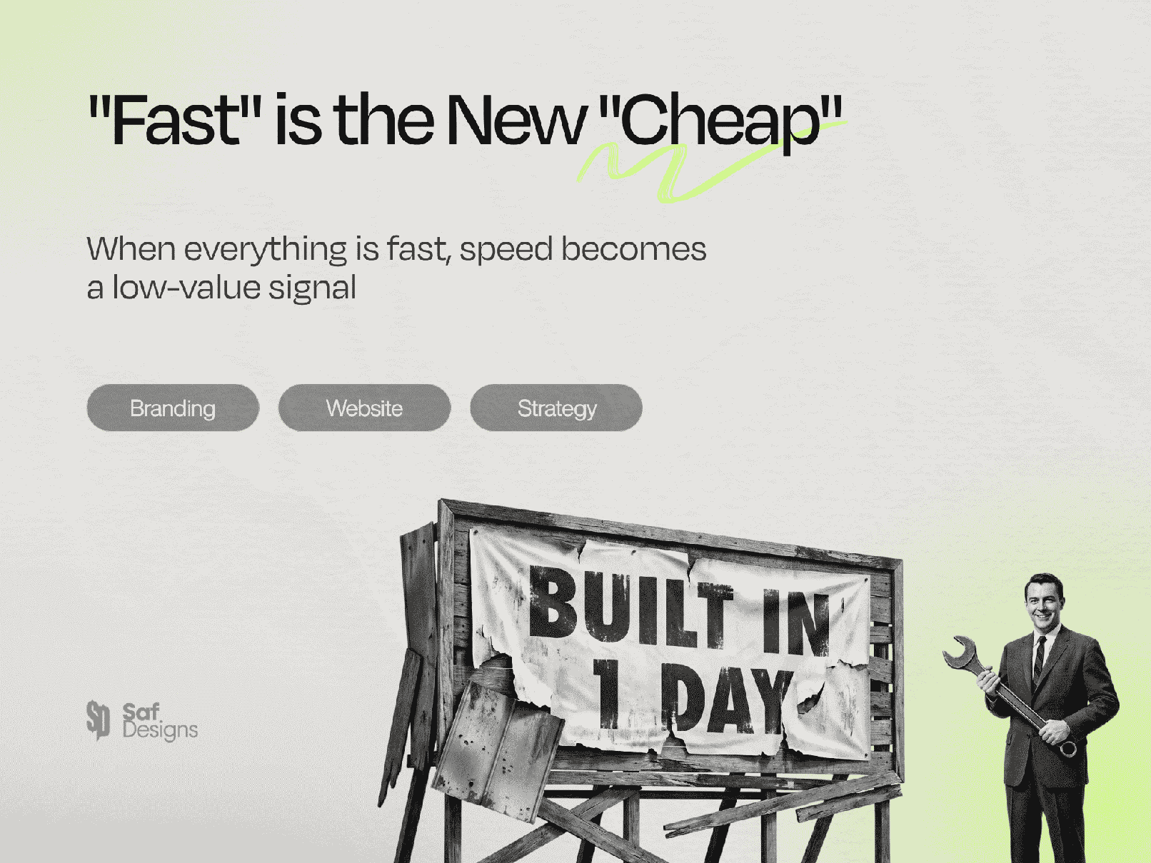 The Speed Trap: Why "Fast" Branding is Costing You Premium Clients