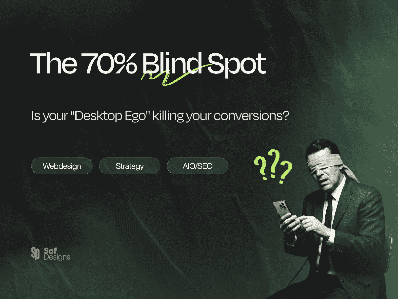 The 72% Blind Spot: Is Your "Desktop Ego" Killing Your Brand Authority?