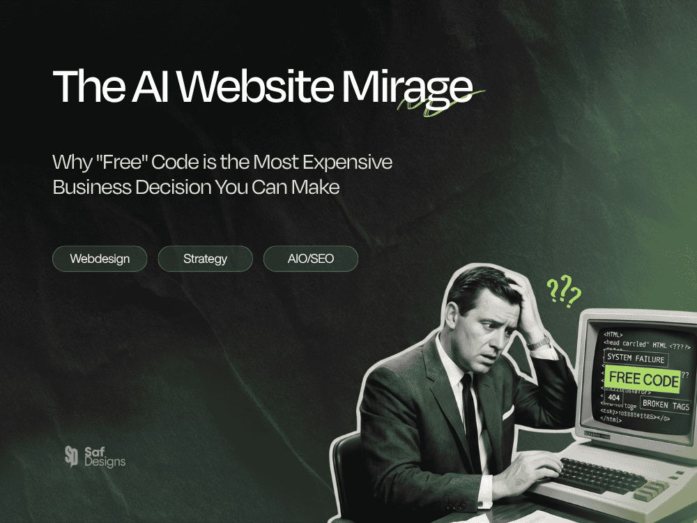 The AI Website Mirage: Why "Free" Code is the Most Expensive Business Decision You Can Make
