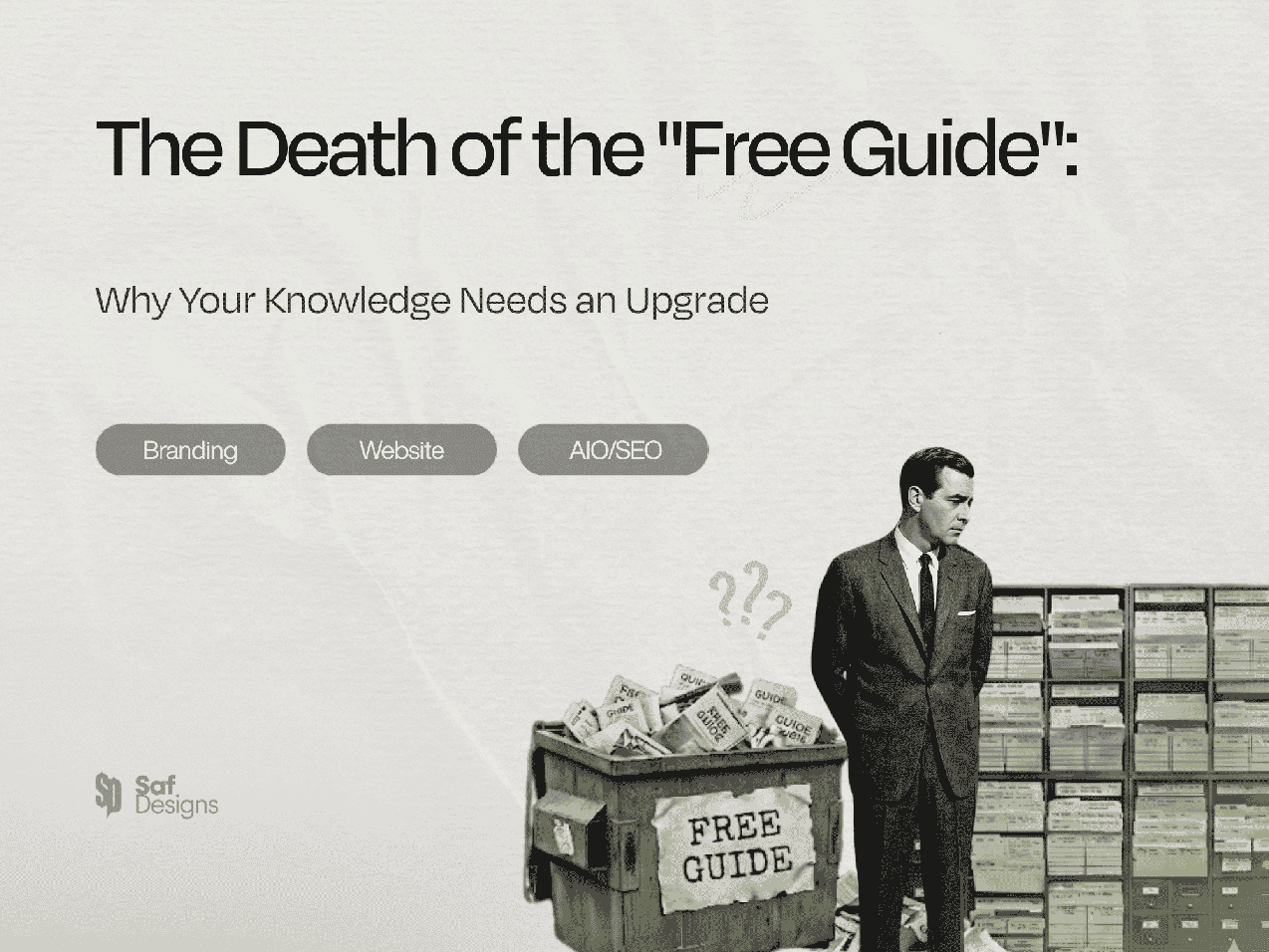 The Death of the "Free Guide": Why Your Knowledge Needs an Upgrade