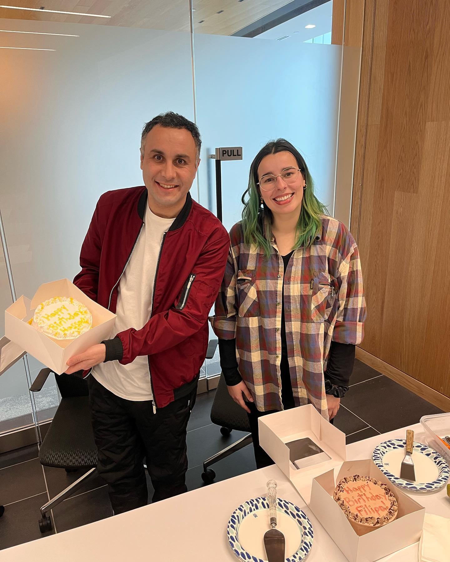 Happy birthday Hassan and Filipa! 🎉💃🏽