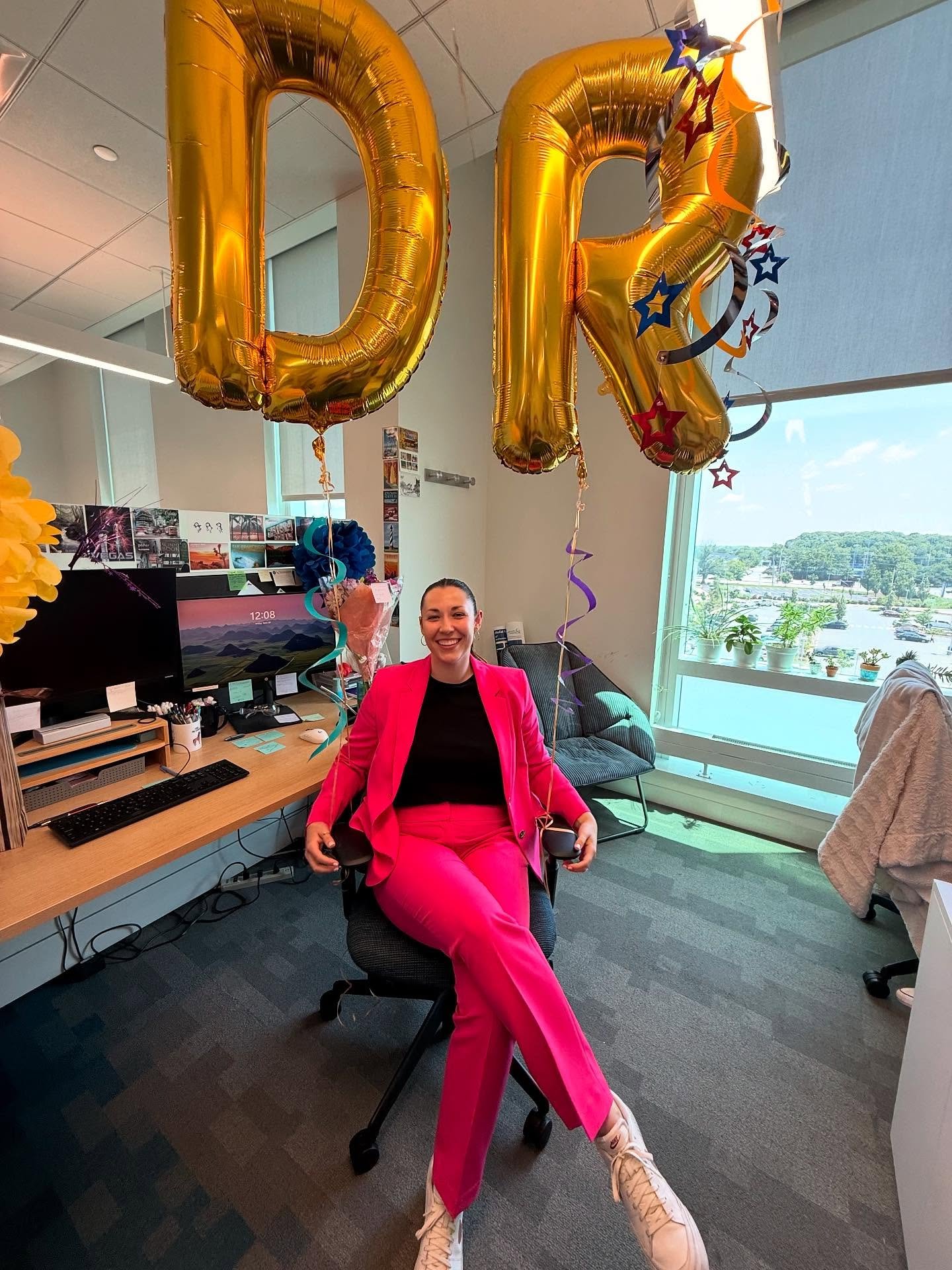 Congrats to Dr. Cailin Gonyea, the newest graduate of the Gleghorn Lab!
