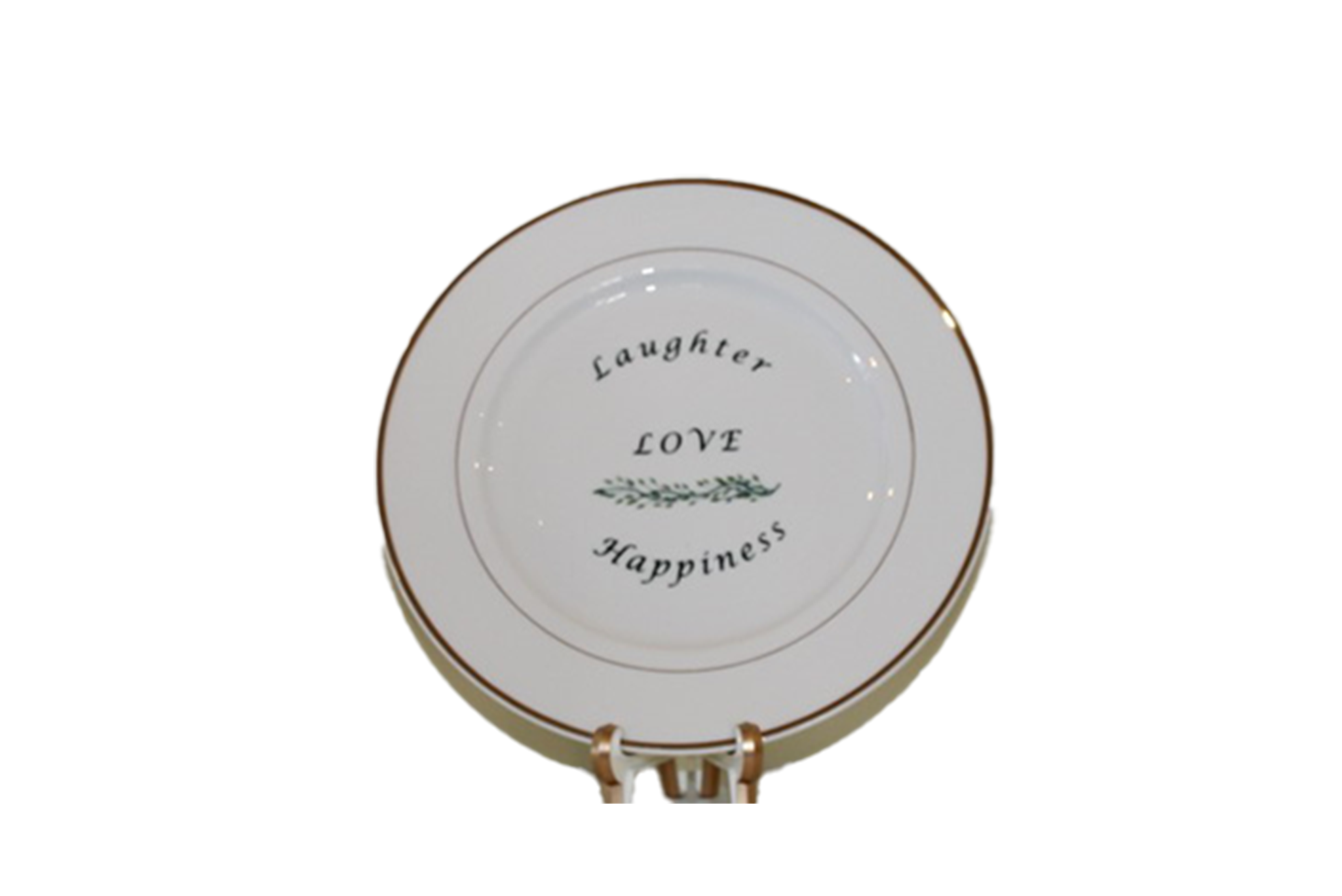 Daily inspirational plate