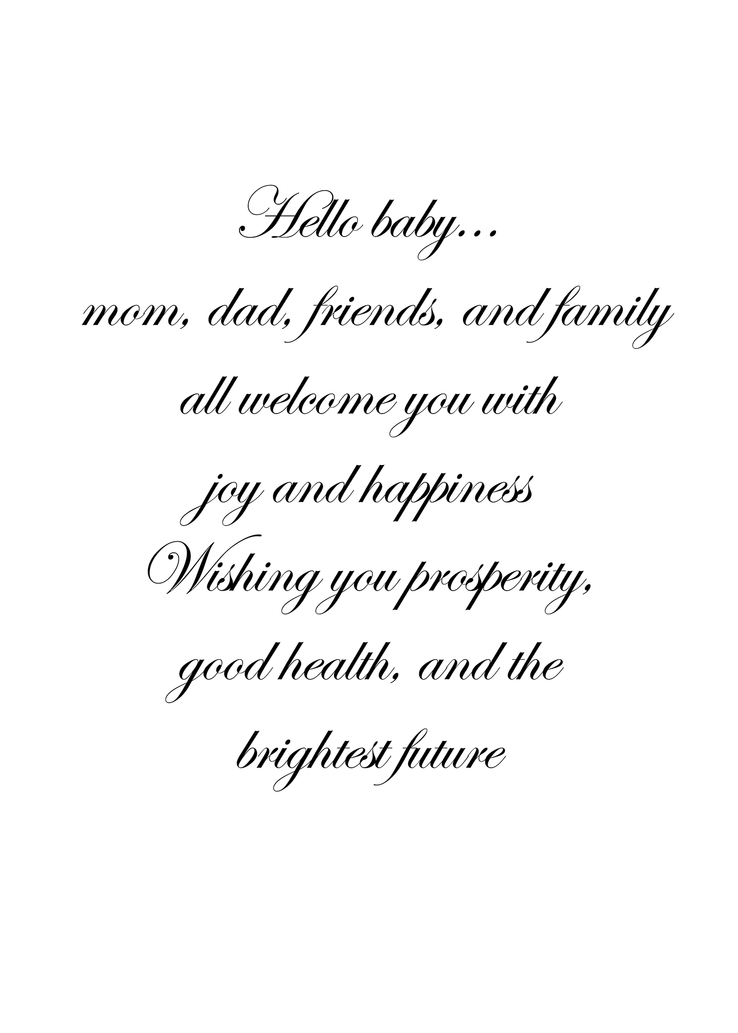 Welcome