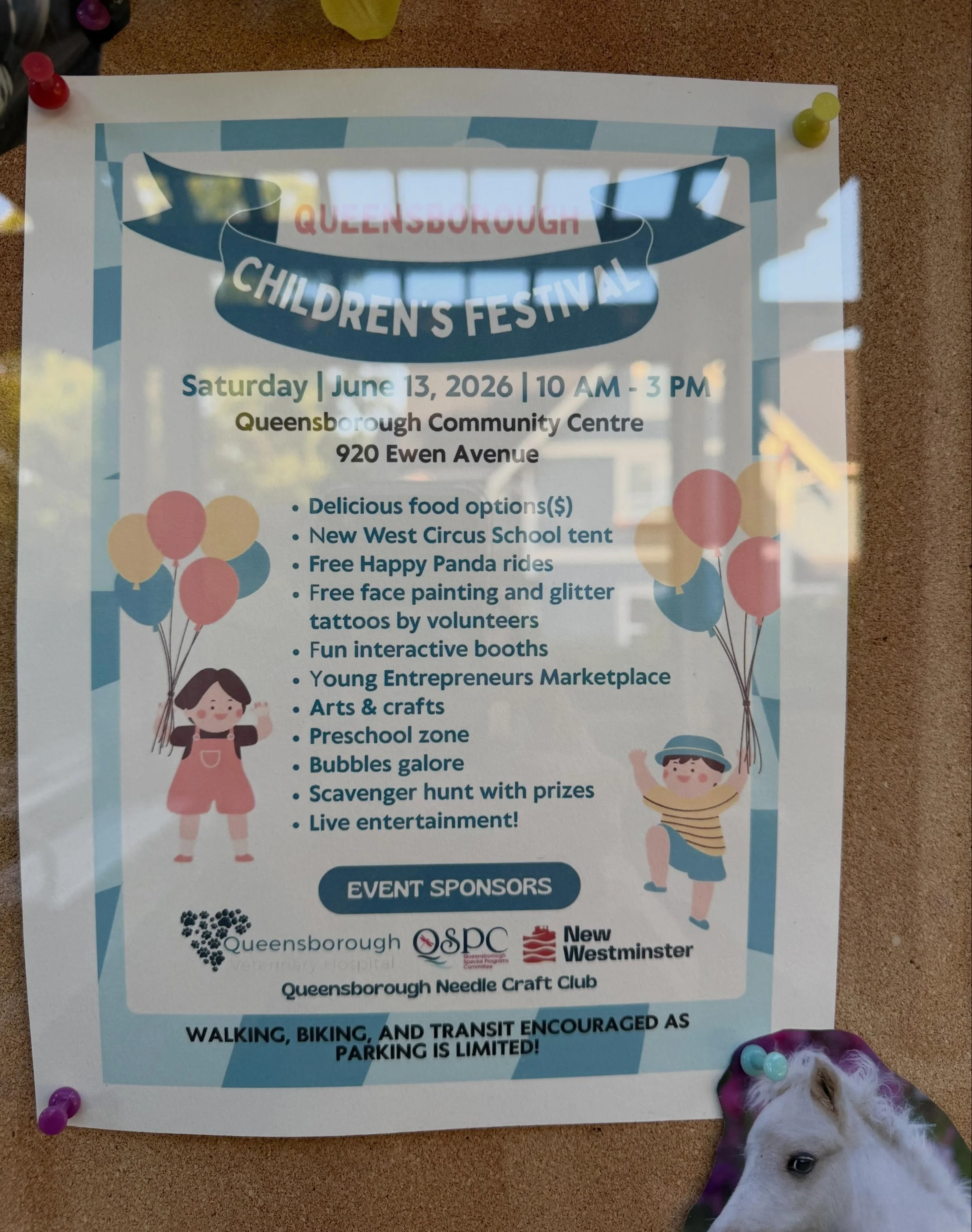 I am excited to announce that I will be volunteering for the Queensborough Children&rsquo;s Festival on Saturday, June 13th. 

Make sure to stop by the Queensborough Community Garden tent to learn about the importance of pollinators, do an activity, 