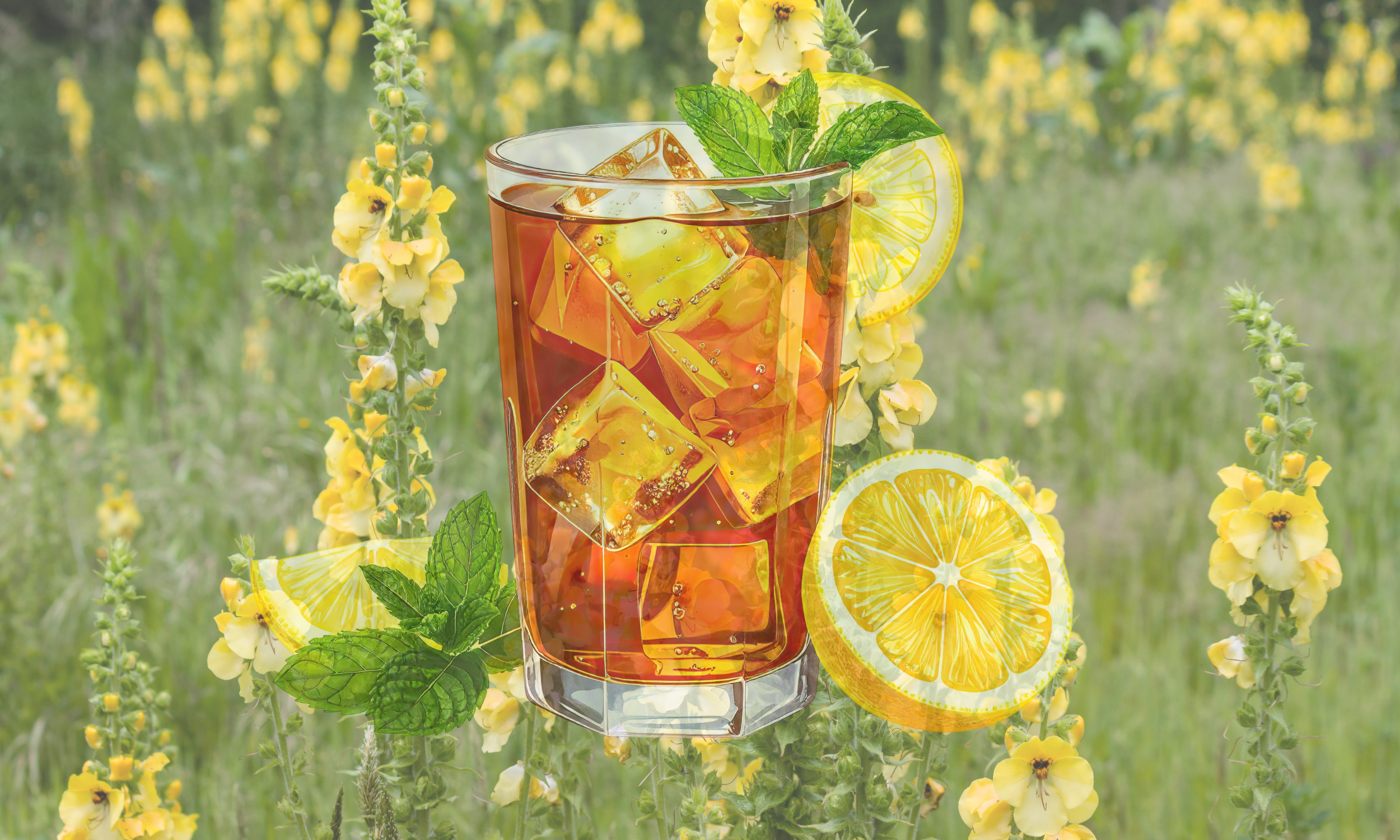 Mullein Iced Tea