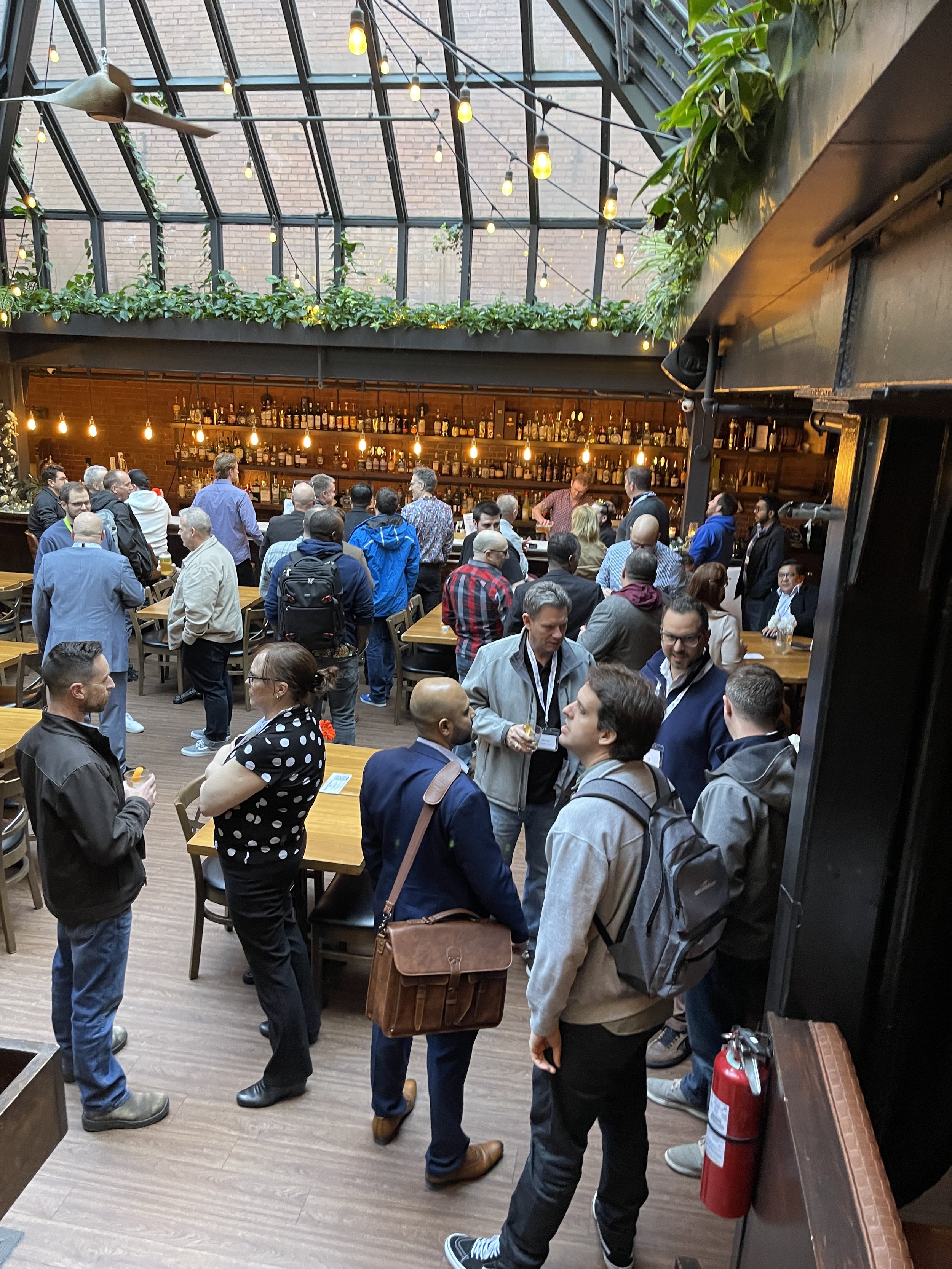 Cybersecurity Social 2025 - Customer Happy Hour organized with 3 B2B partners to nurture pipeline