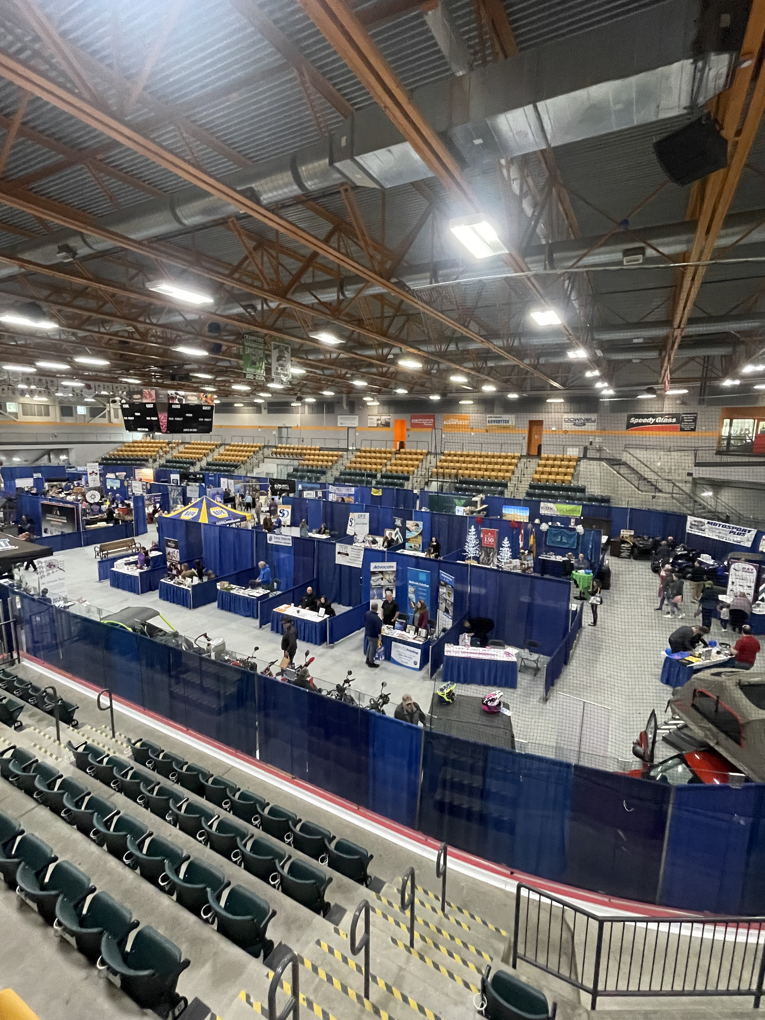 Organized participation in the St. Stephen Home Show to get more people to visit the McAdam Railway Station in 2024. 